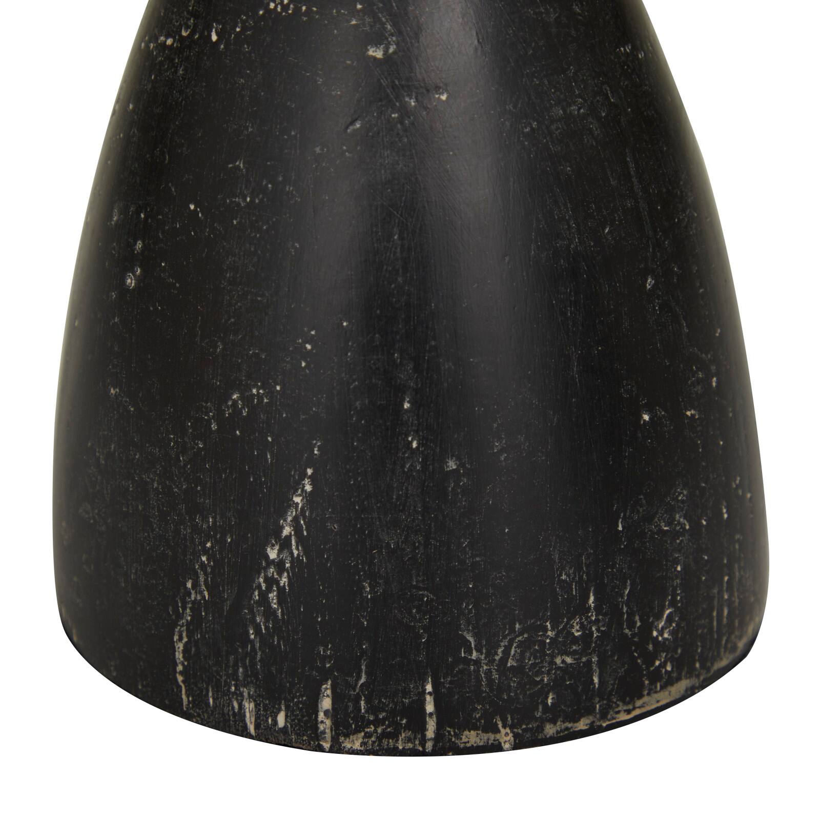 Black Traditional Candle Holder Set