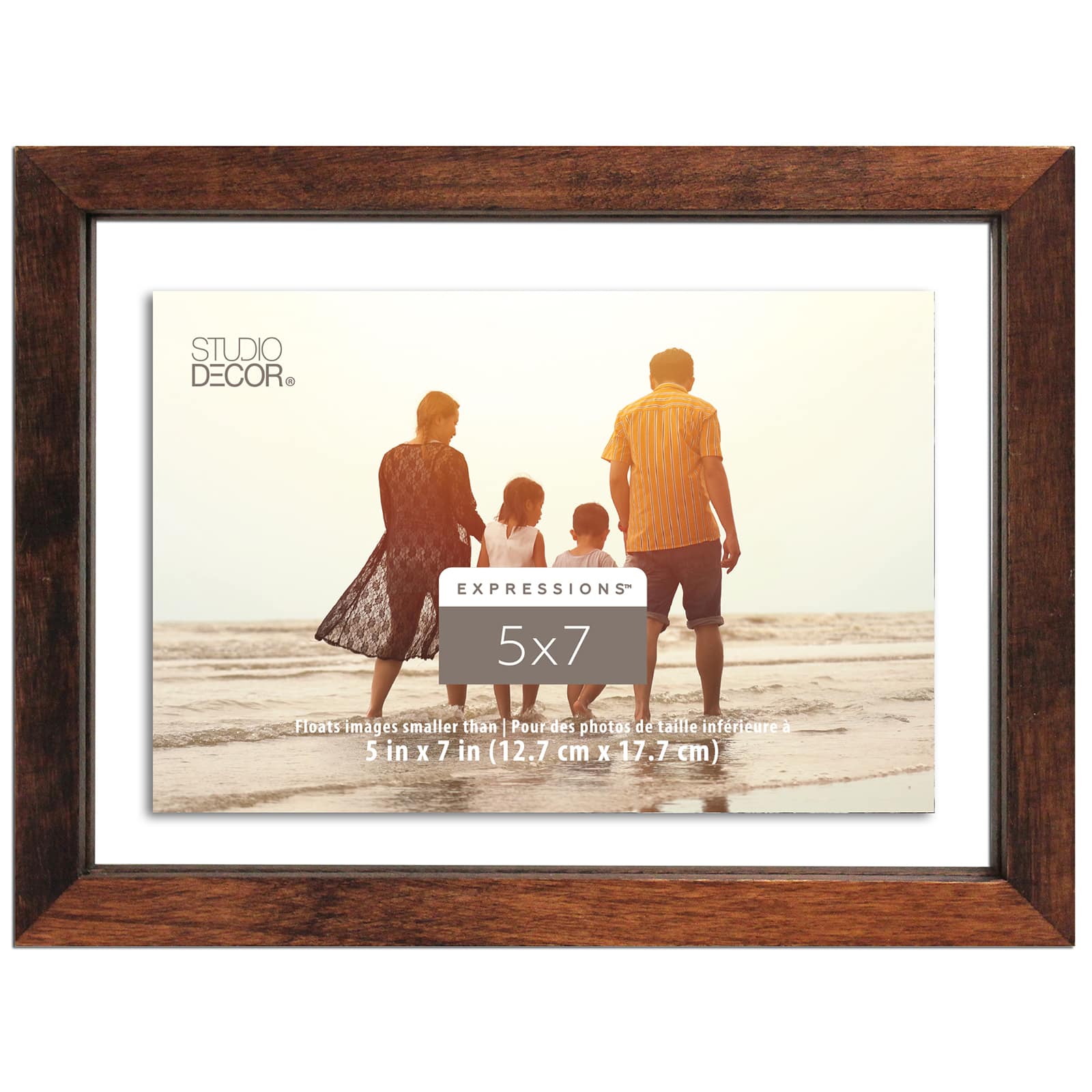 12 Pack: Natural Wood 5" x 7" Float Frame, Expressions™ by Studio Décor®