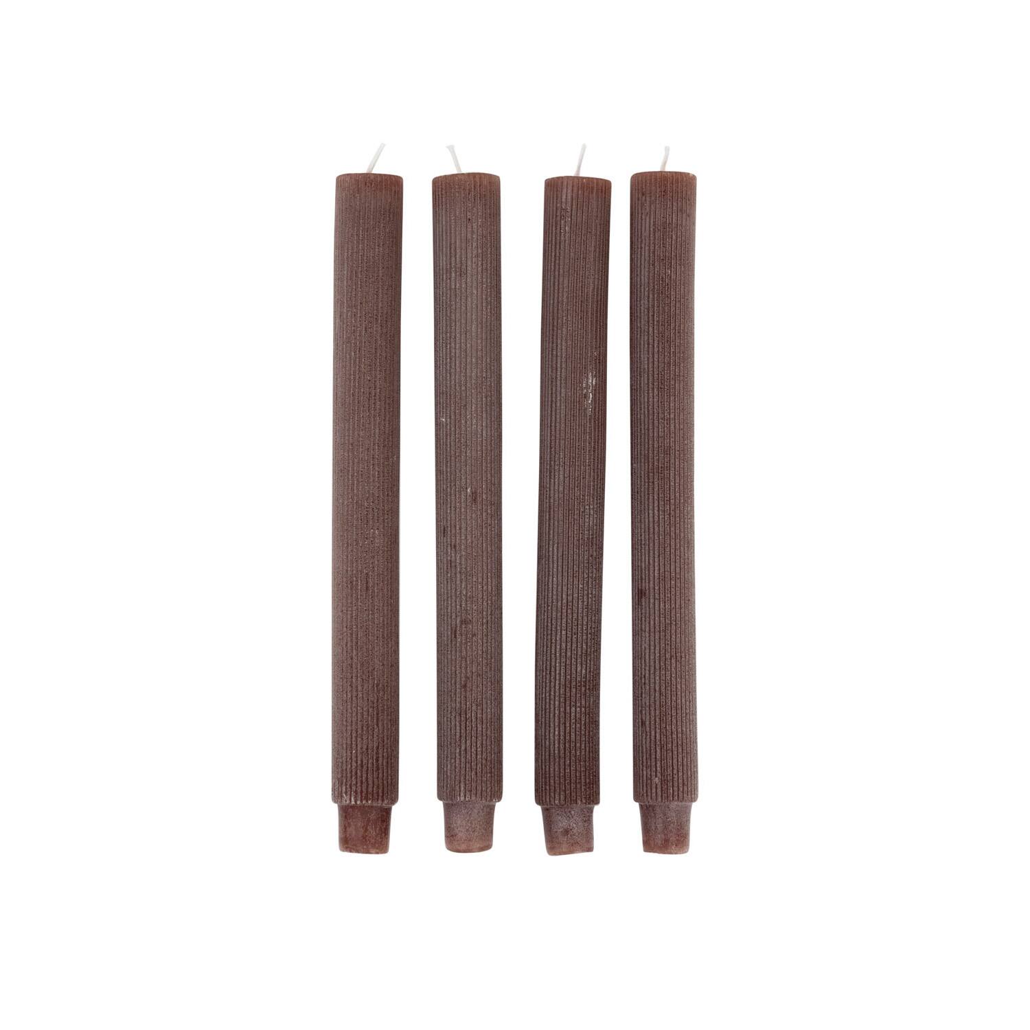Hello Honey&#xAE; Unscented Pleated Taper Candles in Box, 12ct.