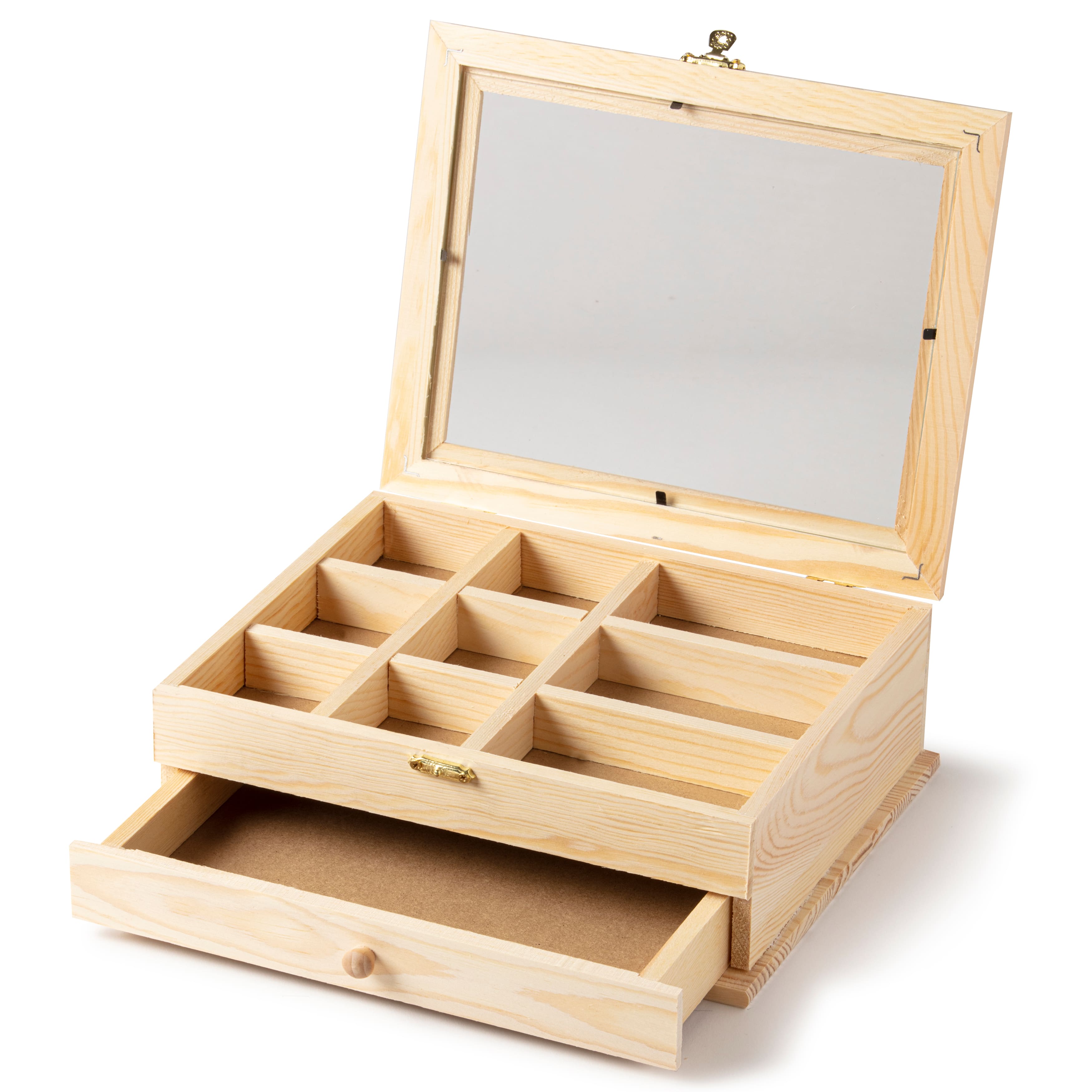 Wood Jewellery Box by Make Market®