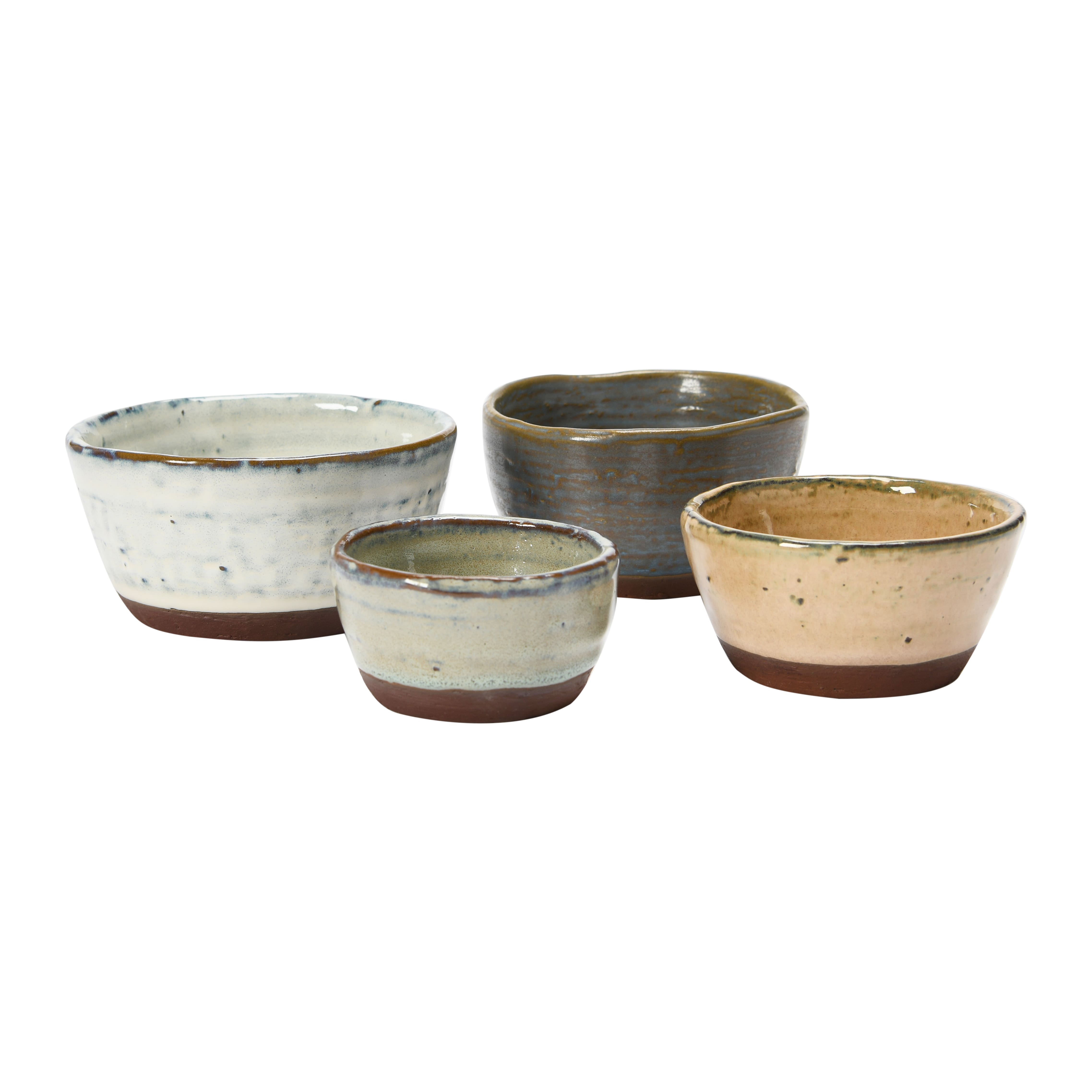 Hello Honey&#xAE; Stoneware Bowls with Reactive Glaze Finish, 4ct.