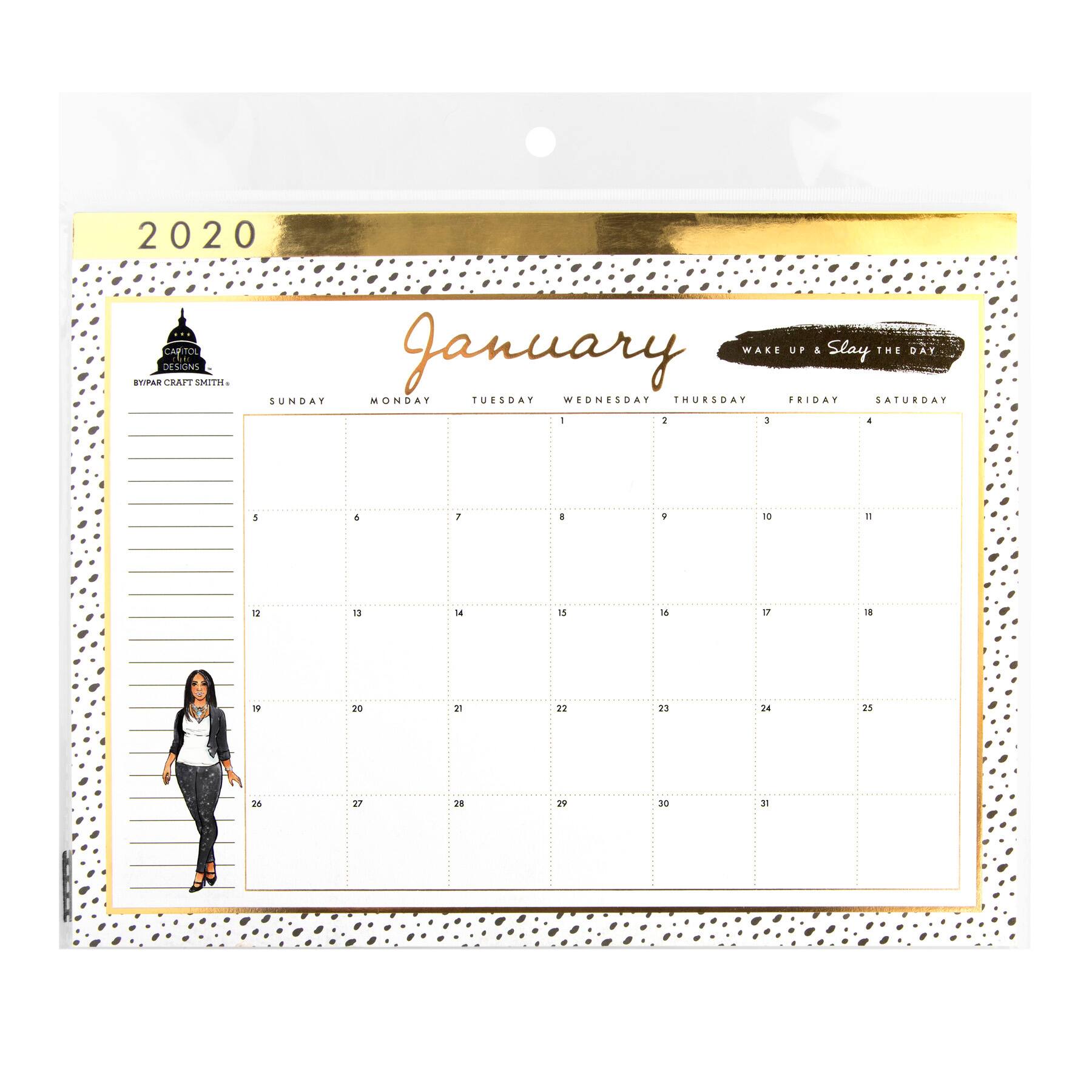 Buy The Capitol Chic Designs Desk Calendar At Michaels