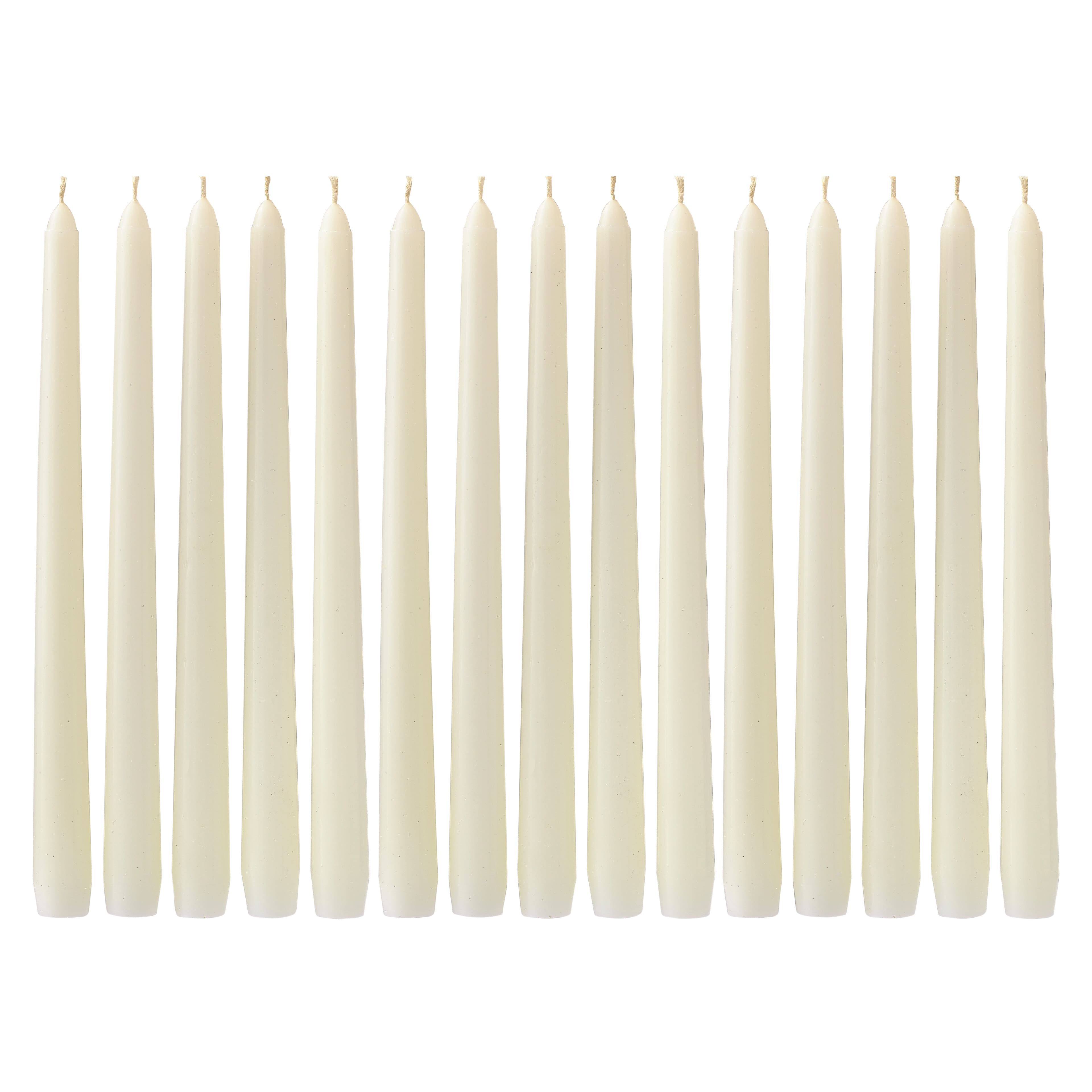 10&#x22; White Taper Candles, 15ct. by Ashland&#xAE;
