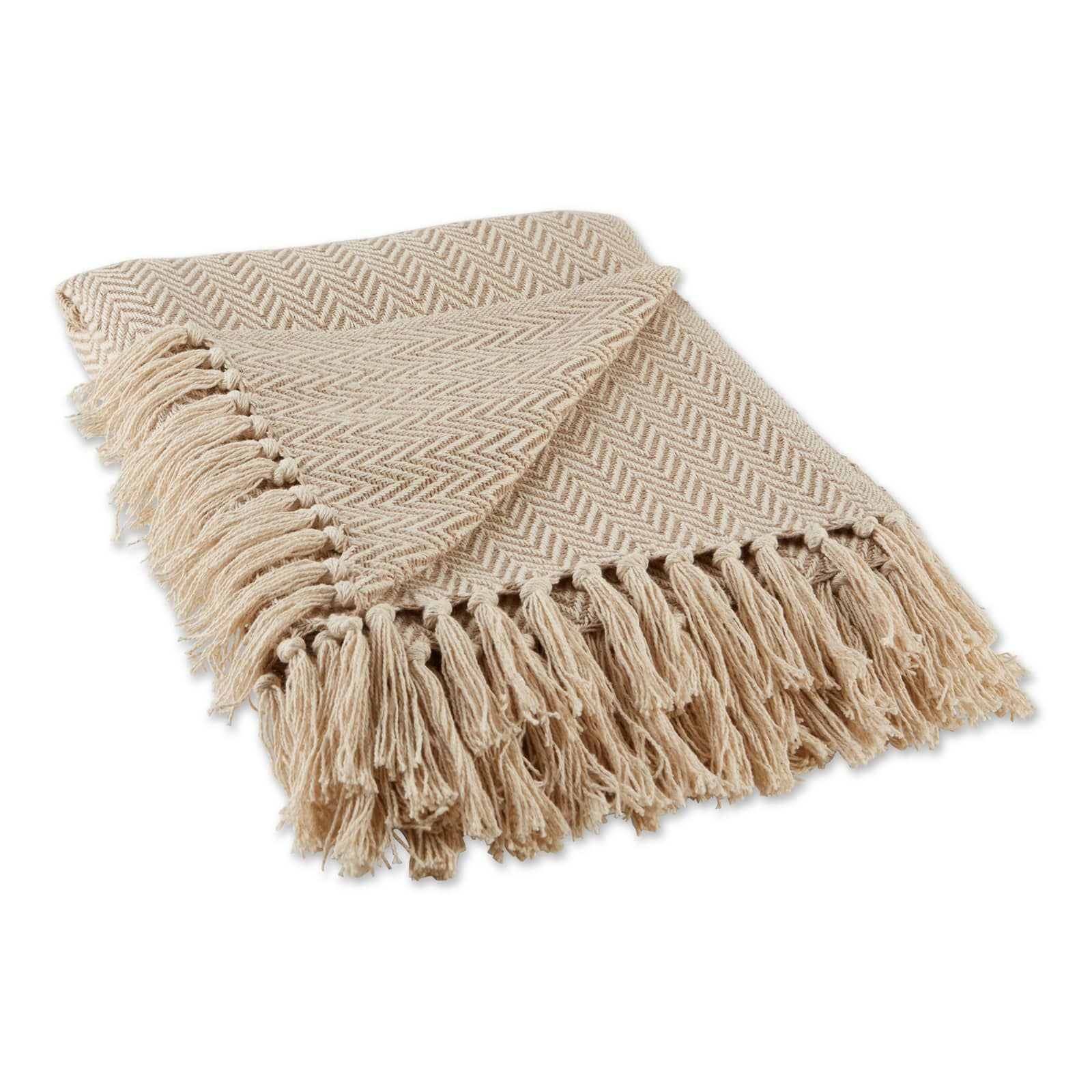 DII&#xAE; Handloom Chevron Throw