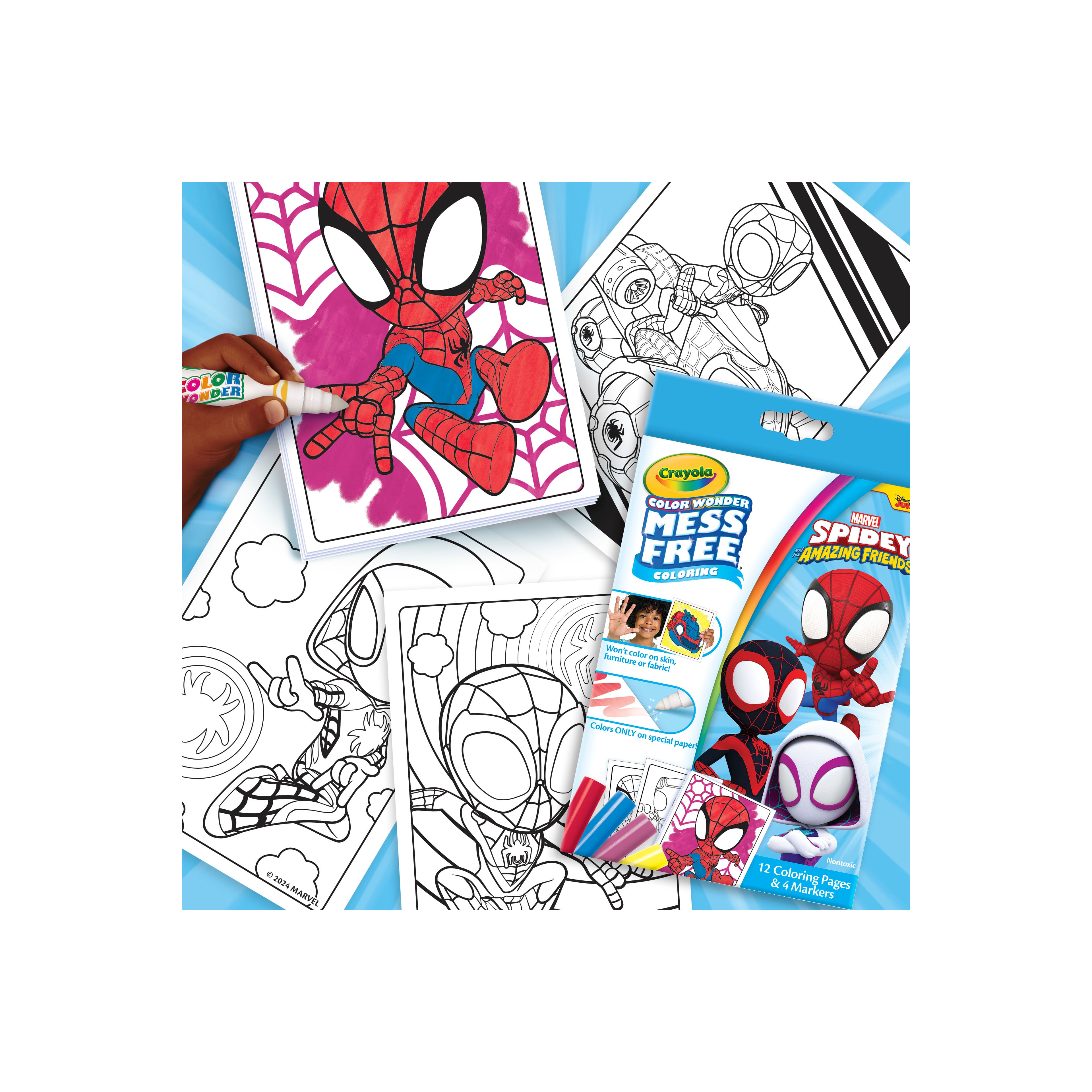 Crayola&#xAE; Color Wonder&#x2122; Spidey &#x26; His Amazing Friends Mini Box Set