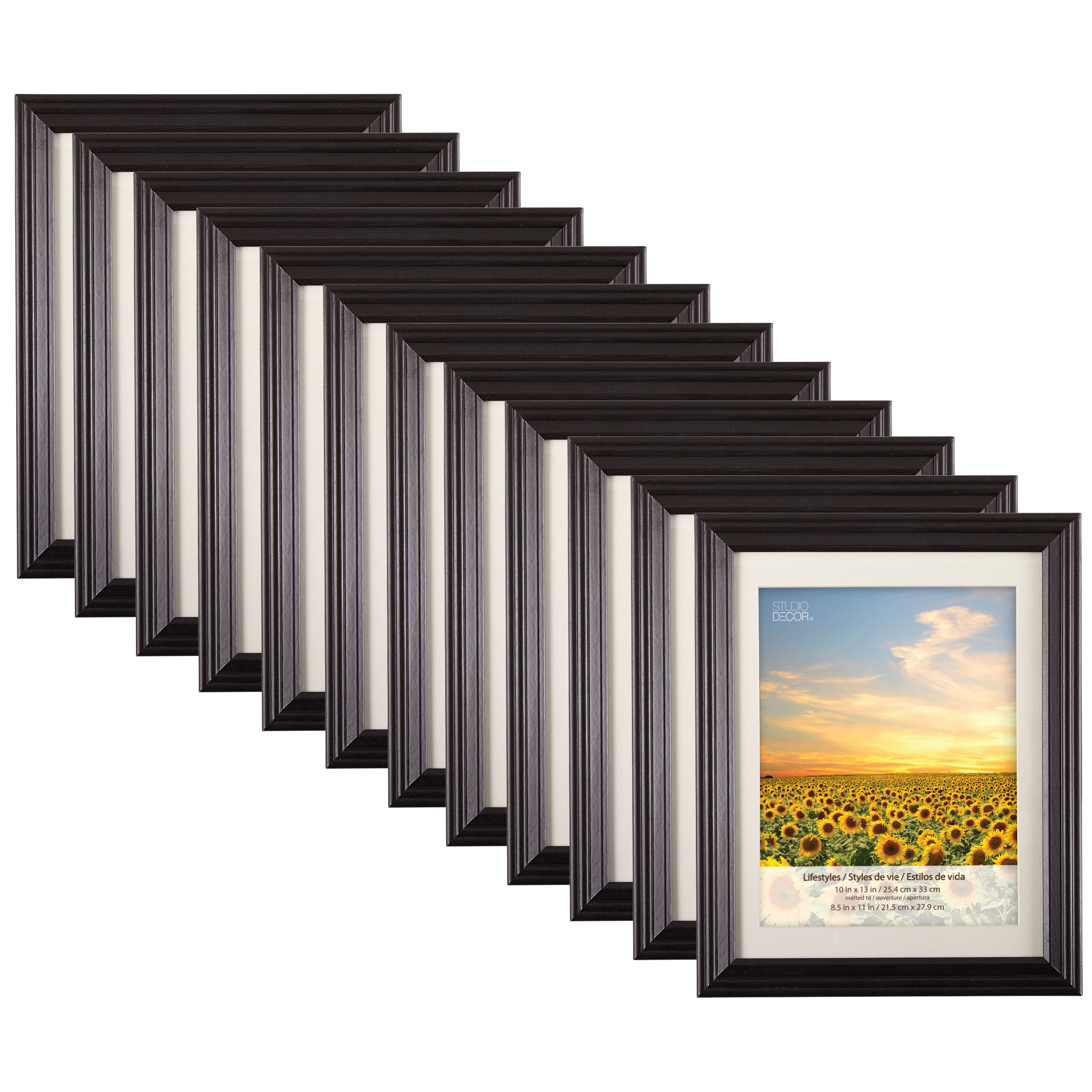 Black Large Frame With Mat, Lifestyles™ by Studio Décor®