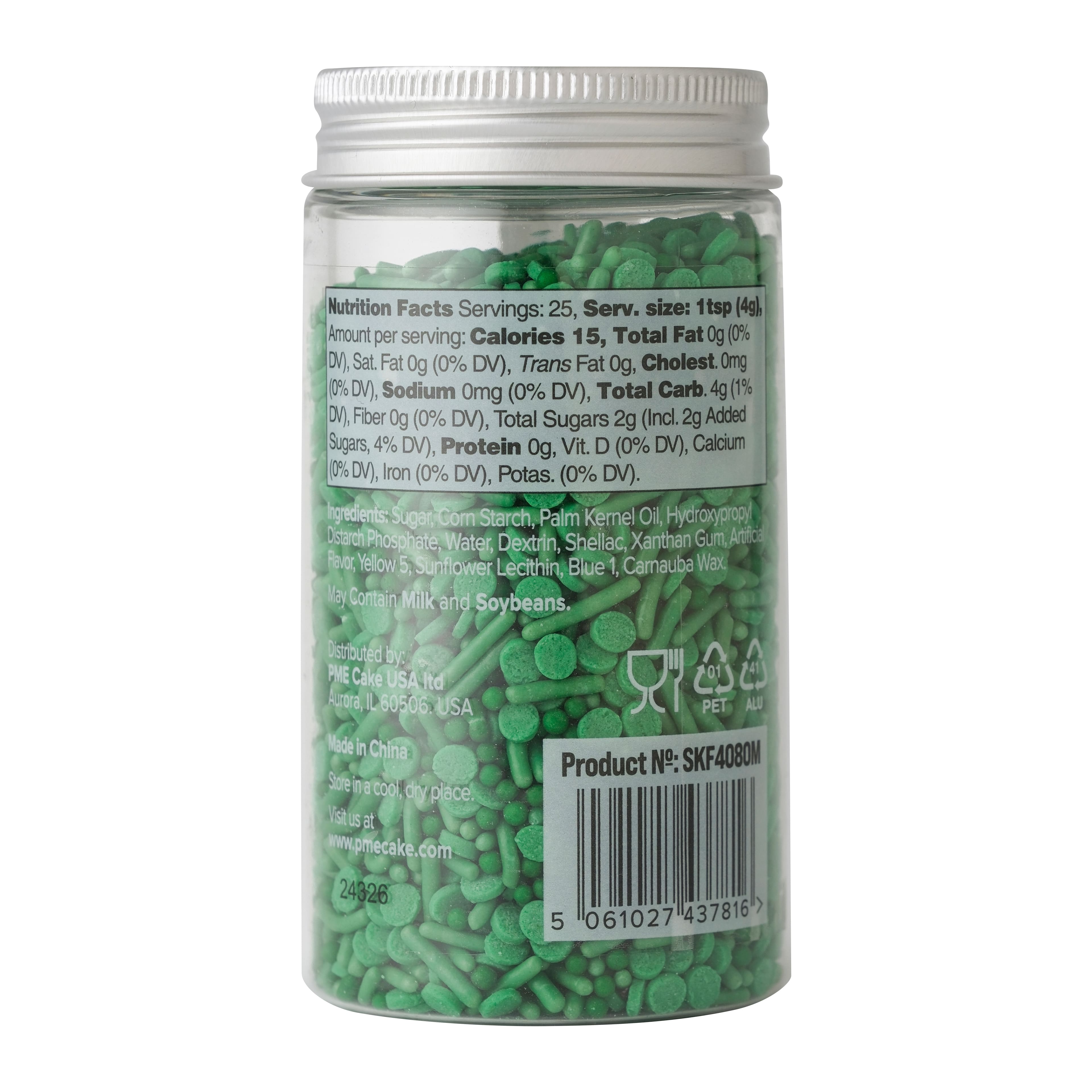 PME Cake Sweet Street&#x2122; 3.5 oz. Sprinkle Mix