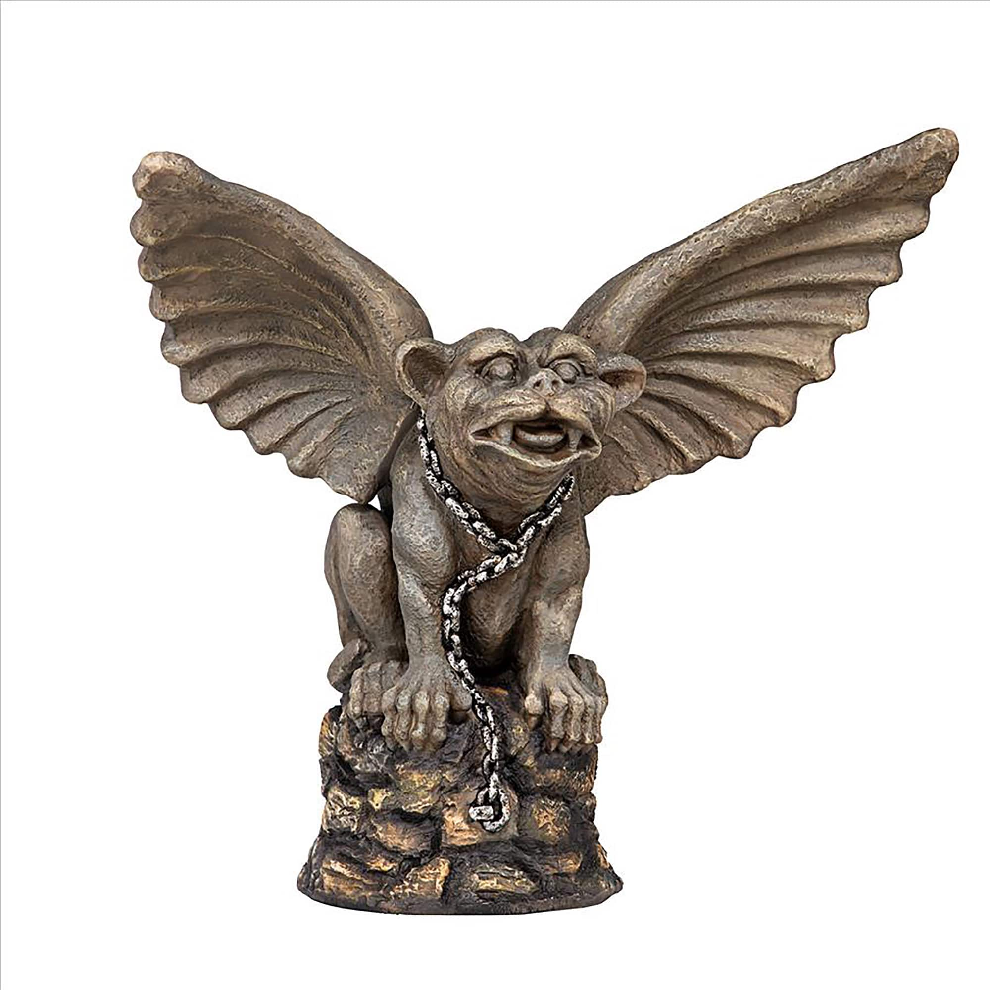 Design Toscano 17&#x22; Chained Cathedral Gargoyle Statue