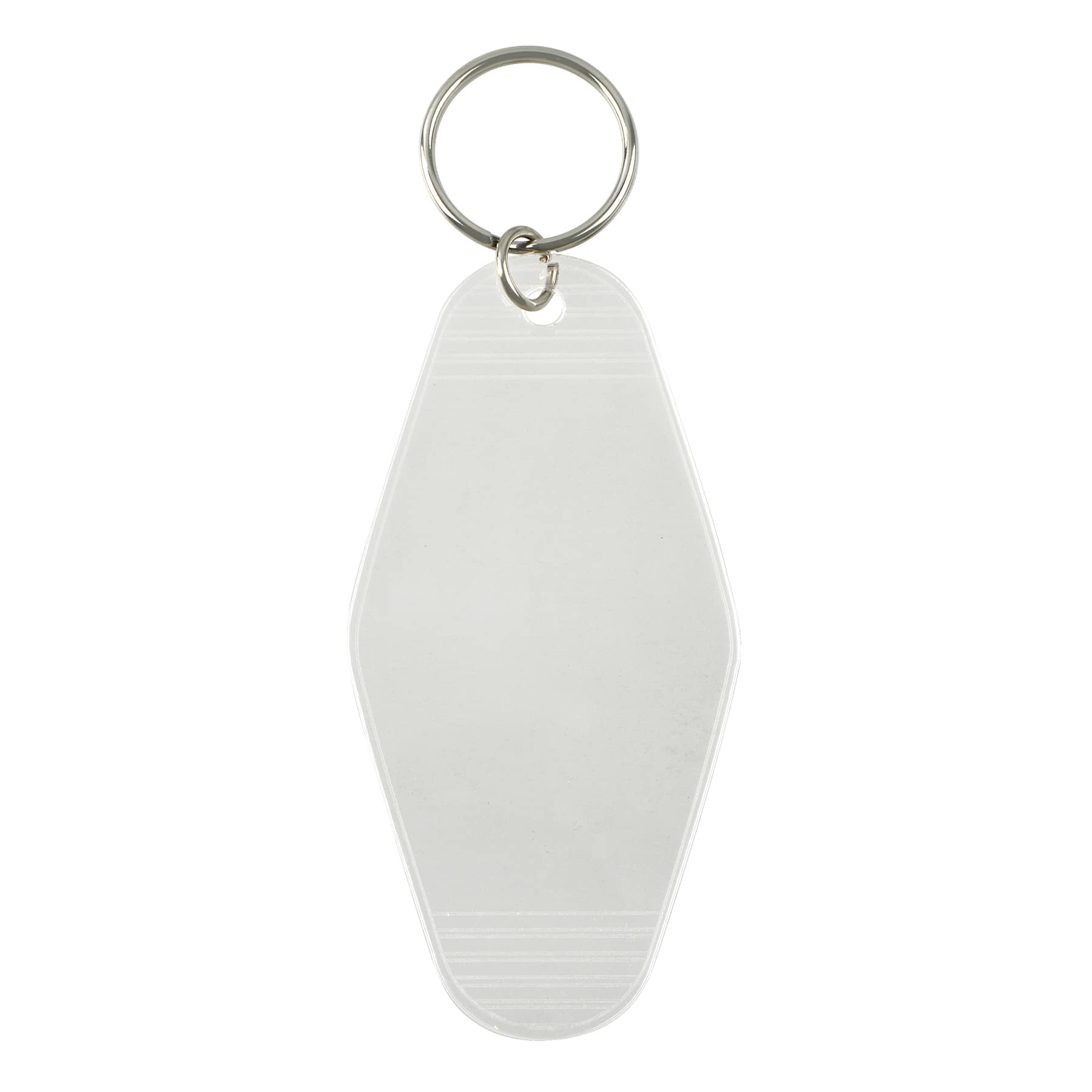 3.5&#x22; Motel Tag Acrylic Keychains, 6ct. by Make Market&#xAE;
