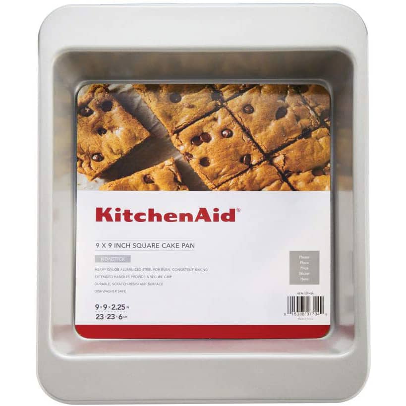 KitchenAid 9" x 9" Non-Stick Square Cake Pan