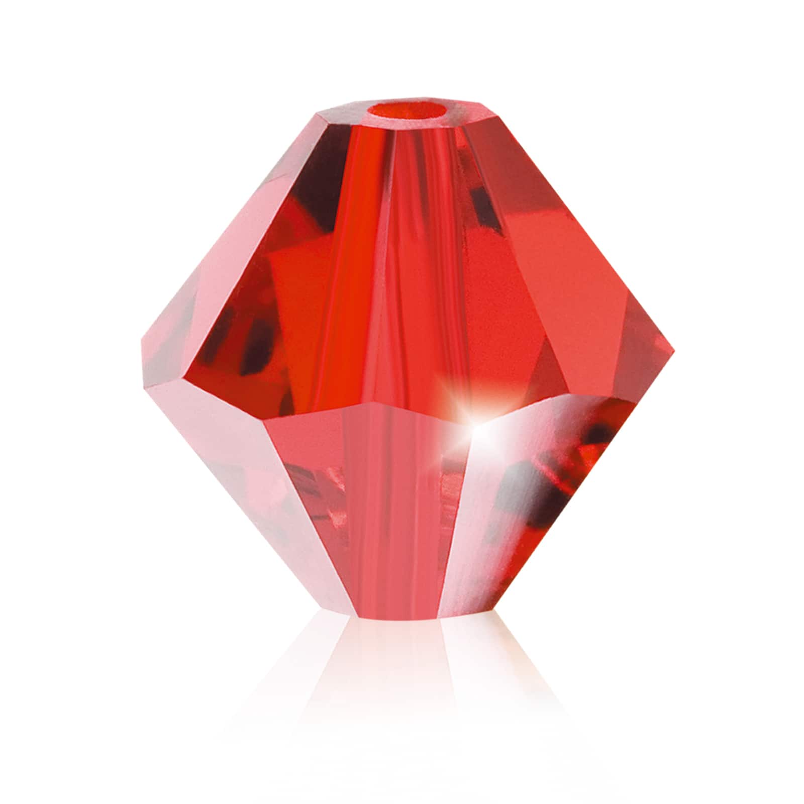 John Bead Preciosa 4mm Czech Crystal Rondelle Beads, 40ct.