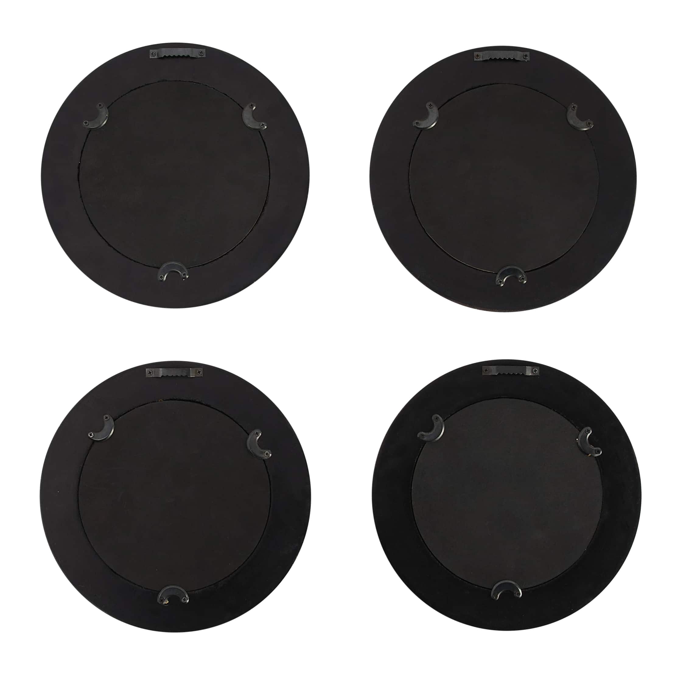 Hello Honey&#xAE; Round Bird Print Wood Framed Set
