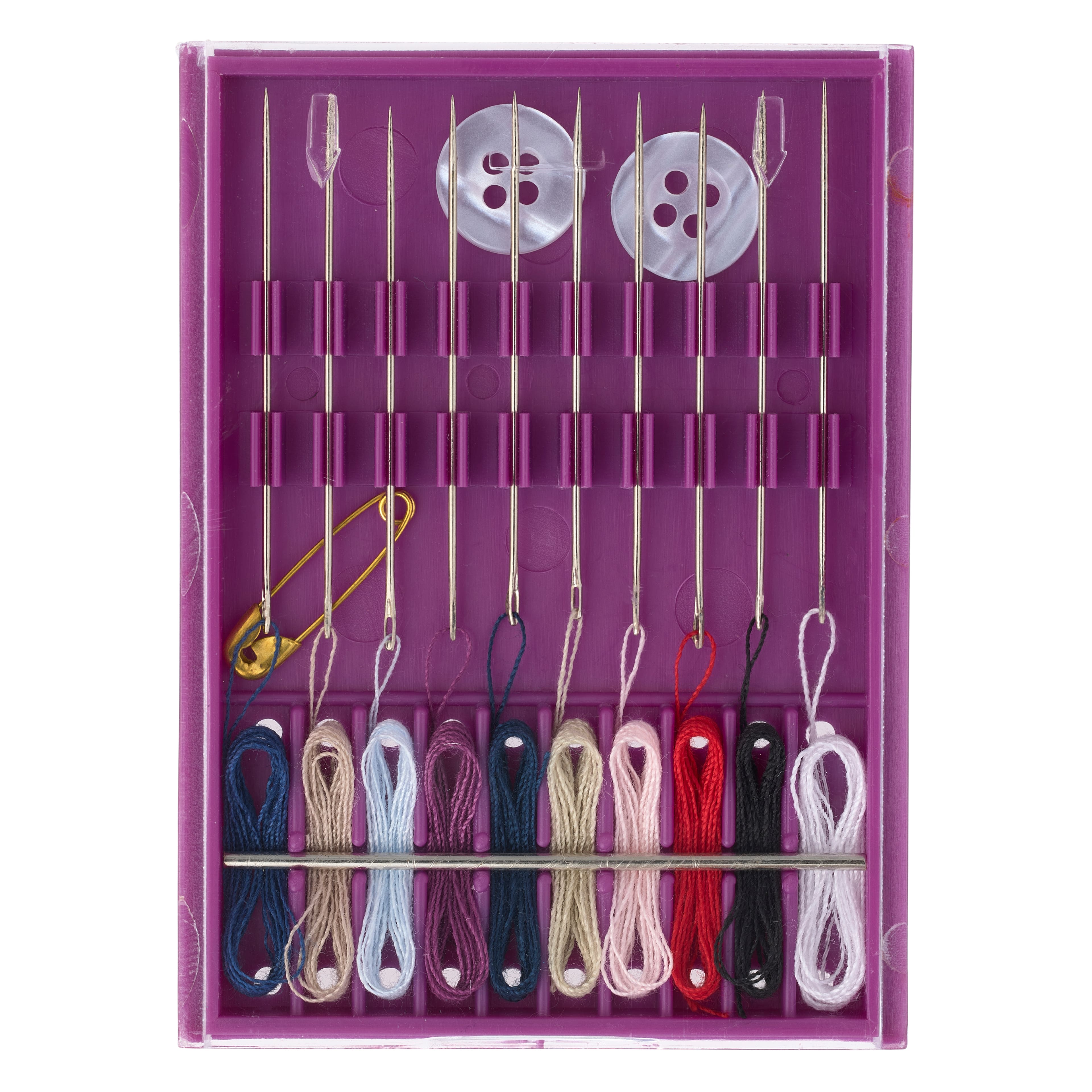 Avanti - Sew-Quick Threaded Hand Needle Kit. Pre-Threaded Needle (Assorted  Co, 12-Pack