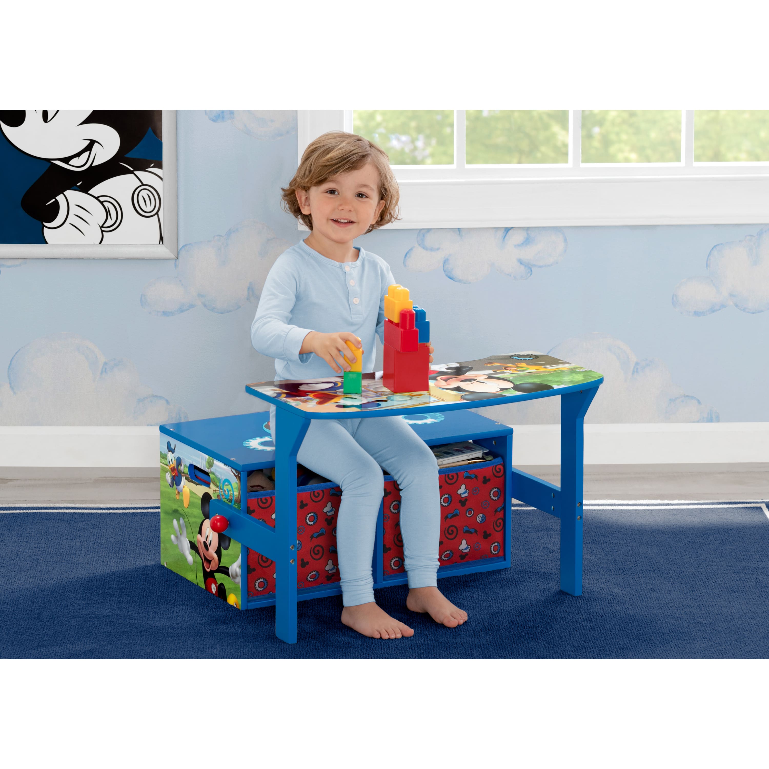 Disney® Mickey Mouse Convertible Activity Bench