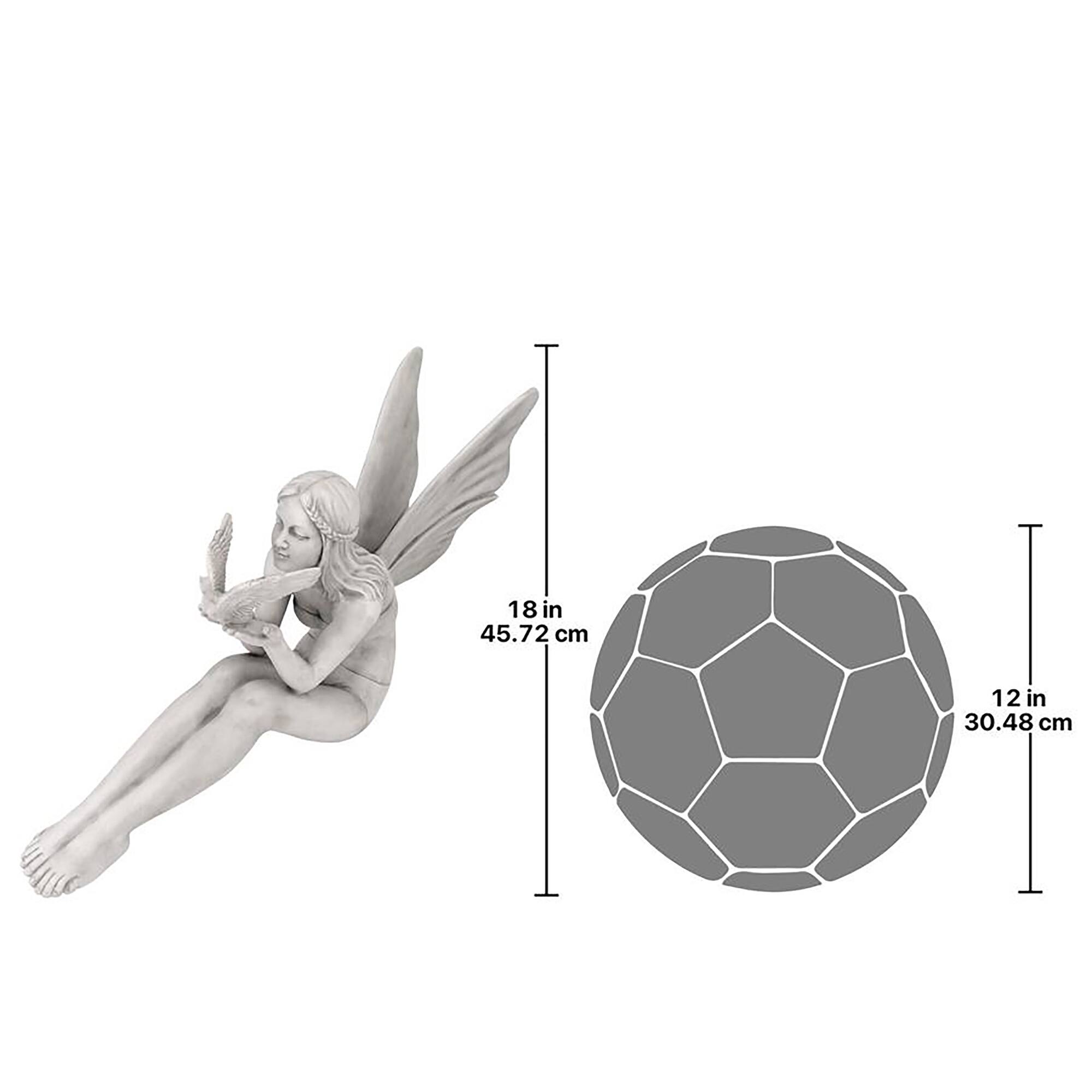 Design Toscano 24" Bird Fairy of Cecina Garden Statue