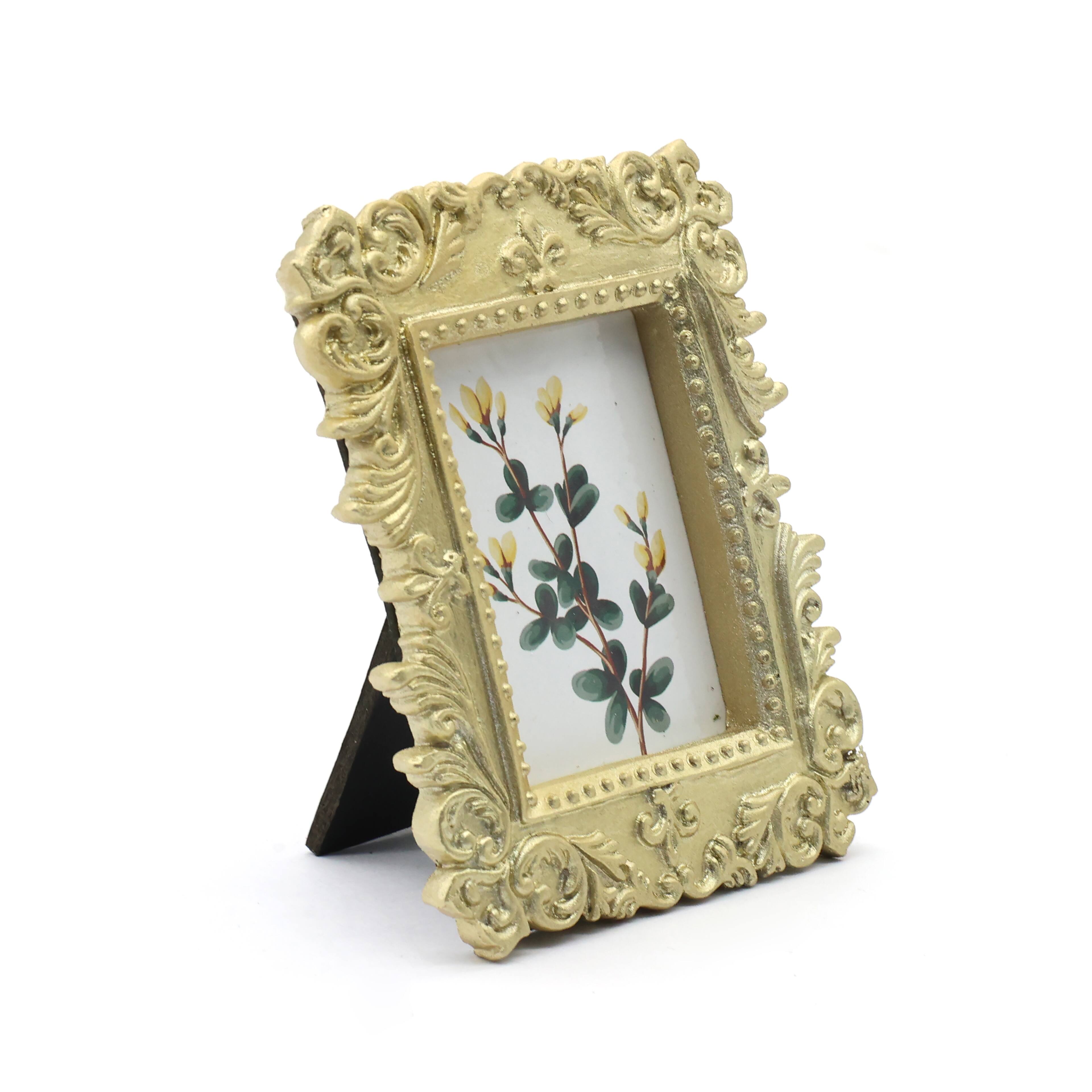 Assorted Mini Baroque Picture Frame, 1pc. by Fab Finds