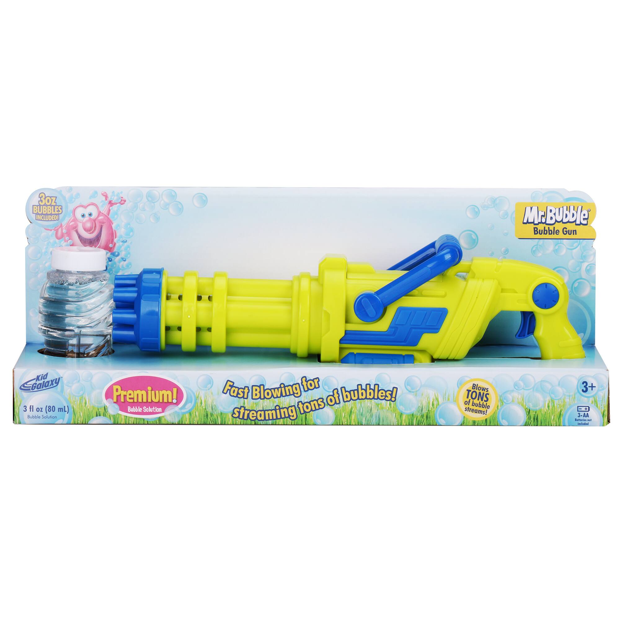 Kid Galaxy® Mr. Bubble® Green Bubble Gun Blaster