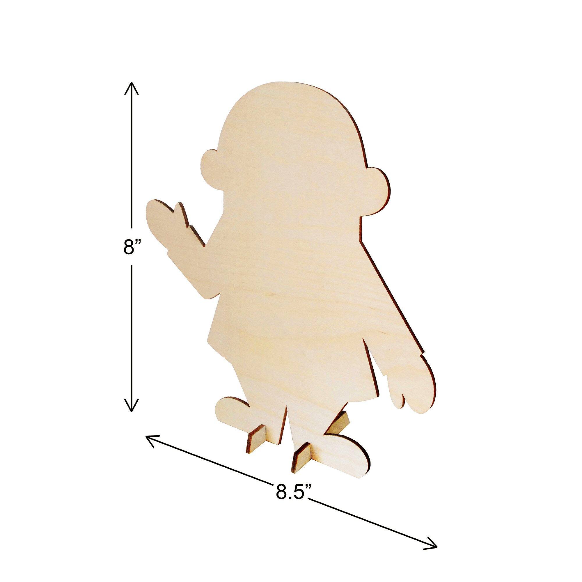 Leisure Arts&#xAE; Wooden Gnome Boy Basics Kit
