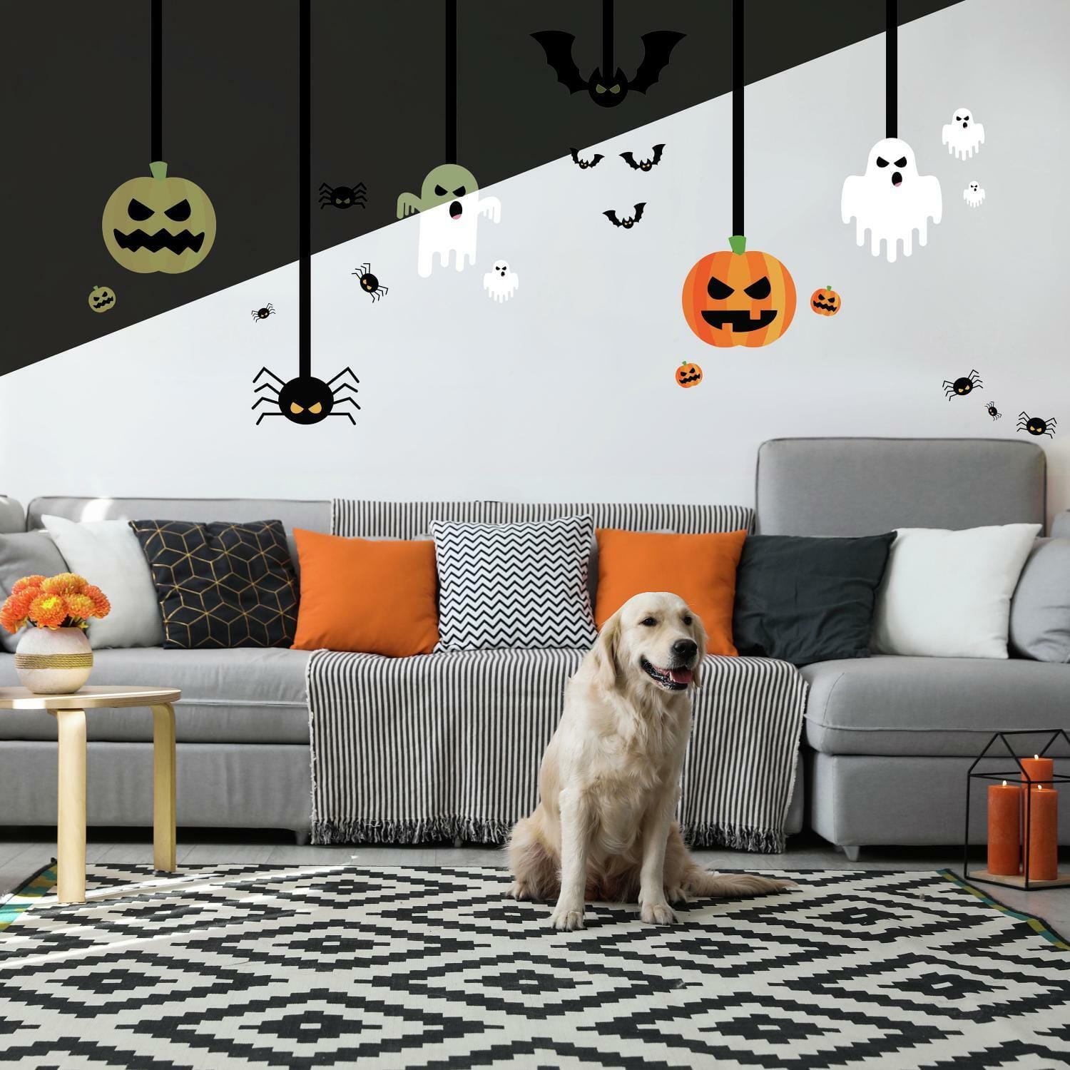 RoomMates Glow In The Dark Halloween Peel & Stick Giant Decals