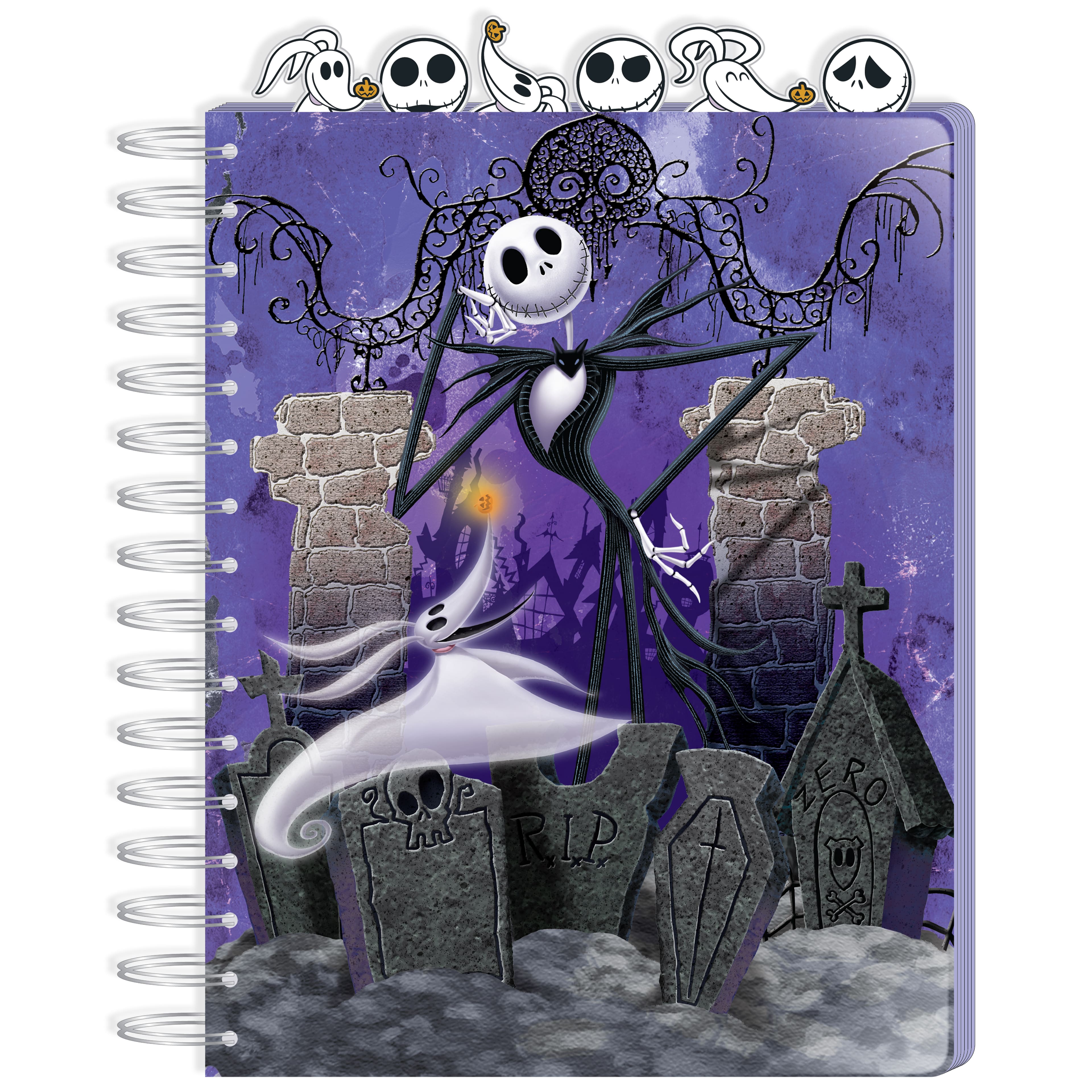 Disney&#xAE; The Nightmare Before Christmas 6-Tab Spiral Journal