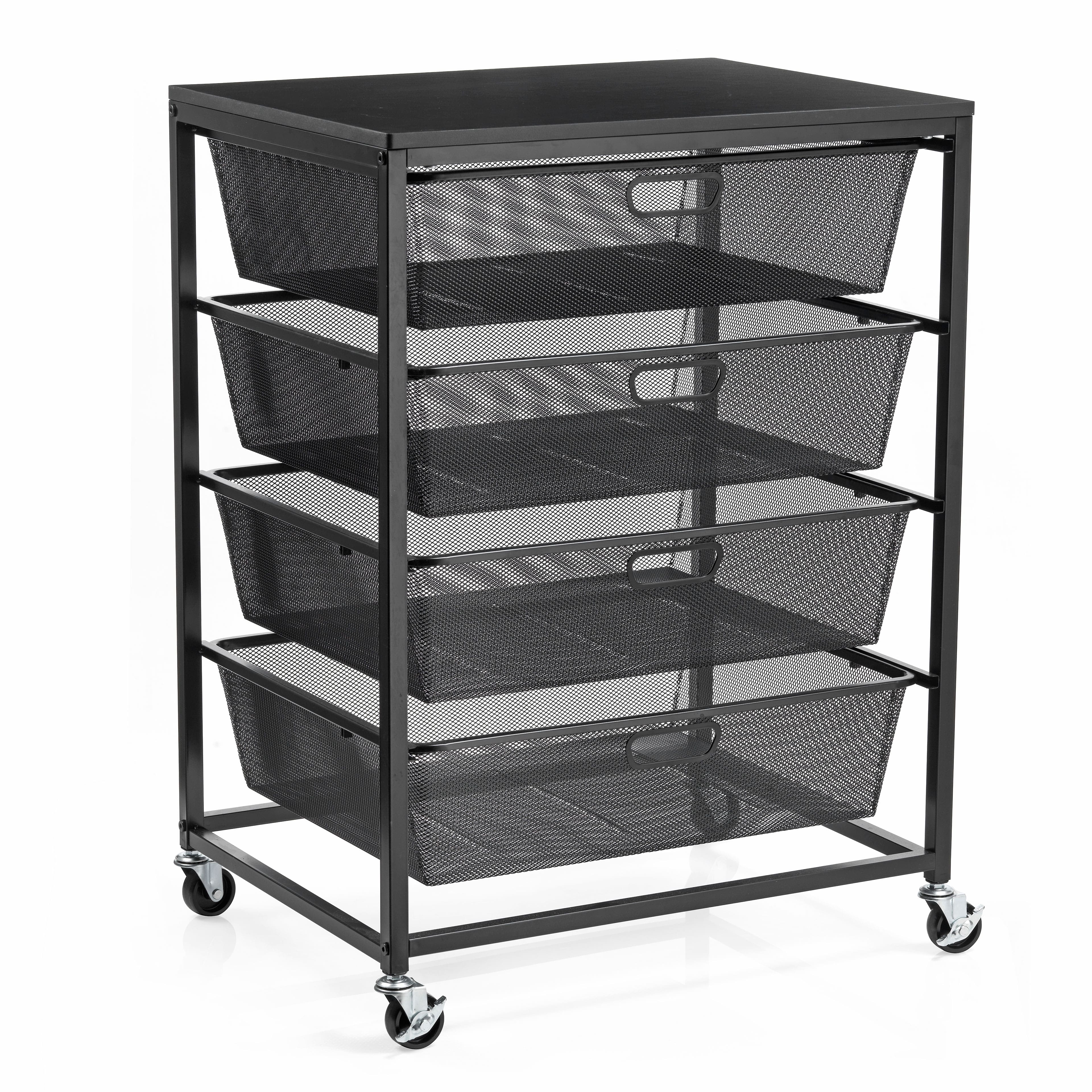 Metro 4-Drawer Rolling Cart by Simply Tidy&#xAE;
