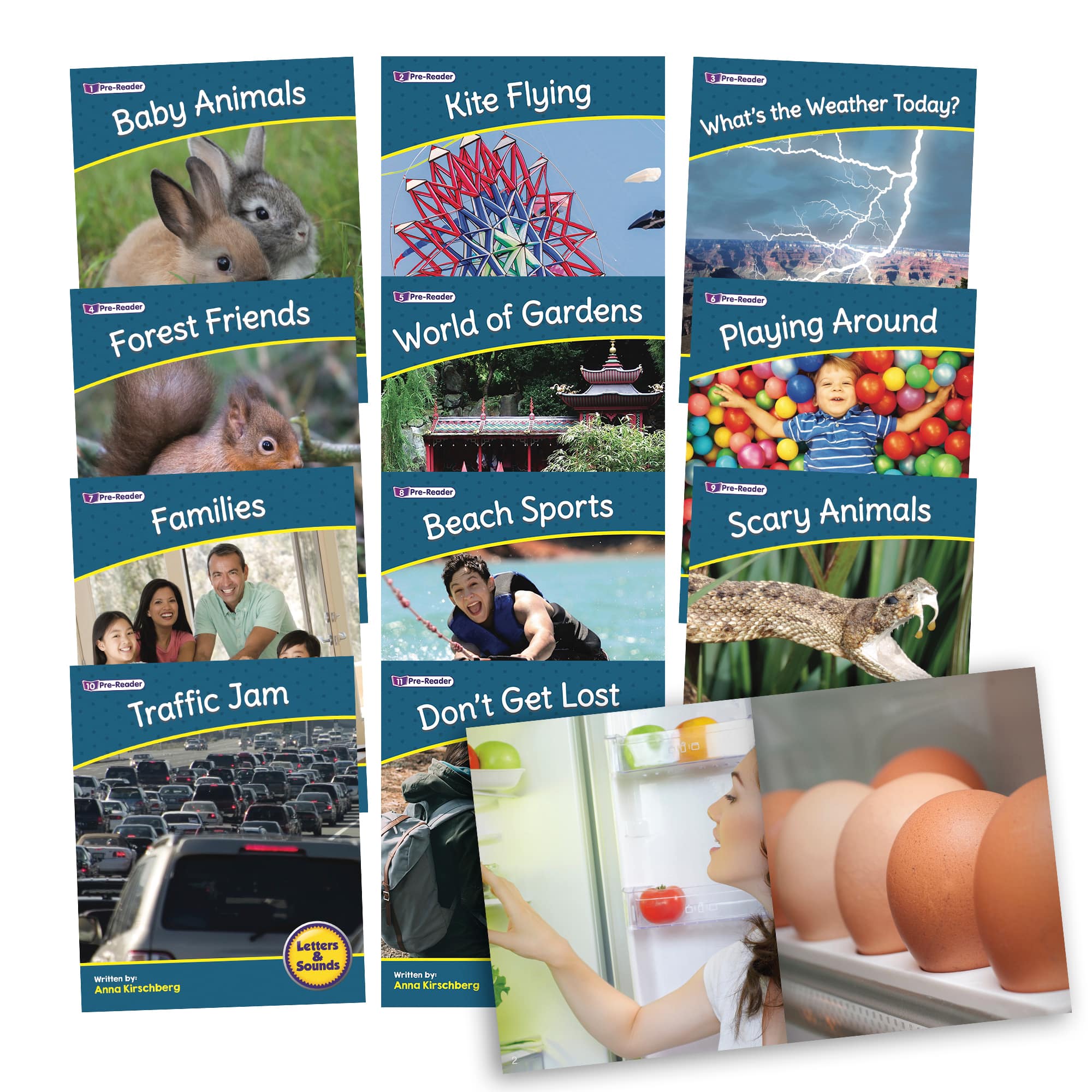 Junior Learning&#xAE; Letters &#x26; Sounds Phase 1 Non-Fiction Educational Learning Set