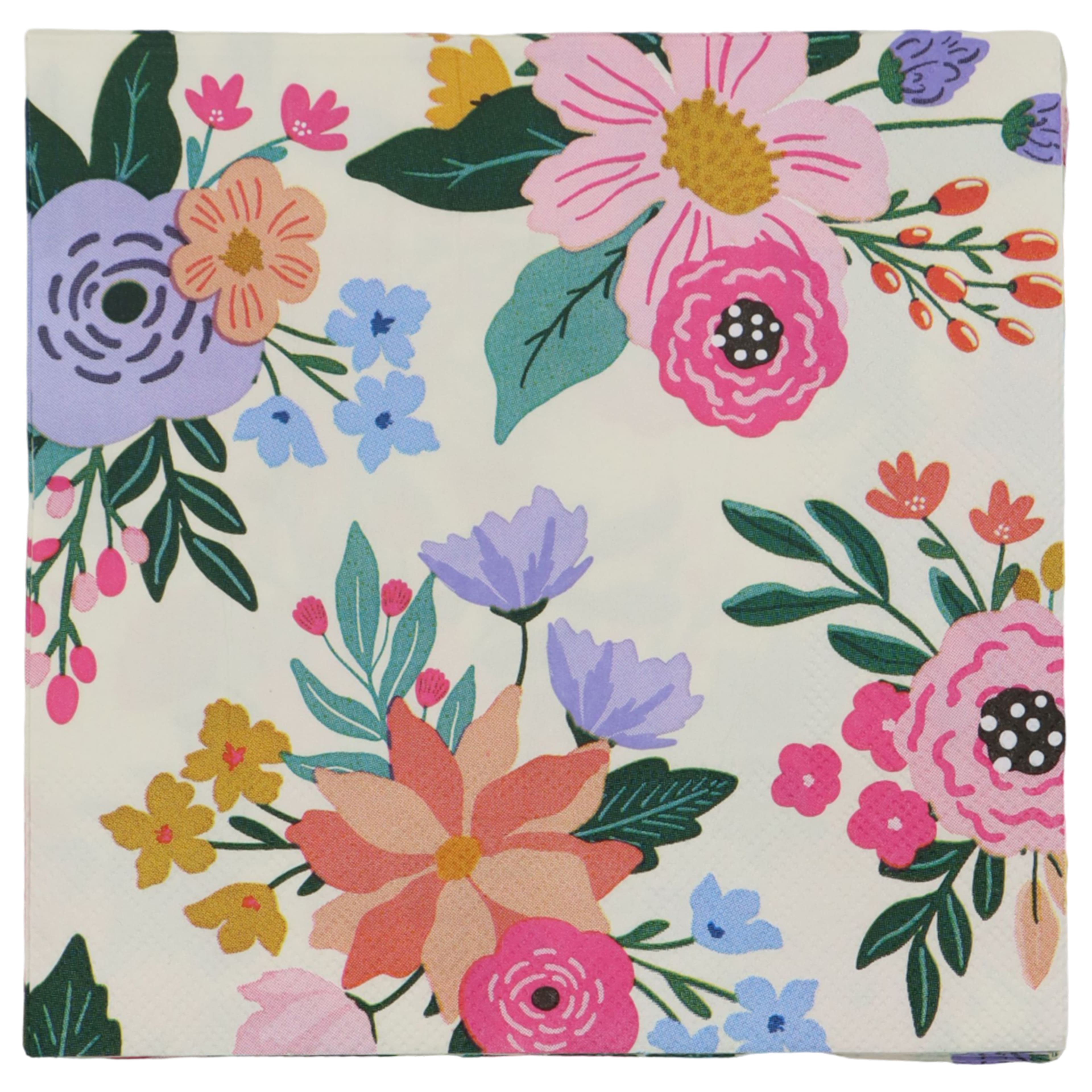 12 Packs: 20 ct. (240 total) Flower Print Lunch Napkins by Celebrate It™