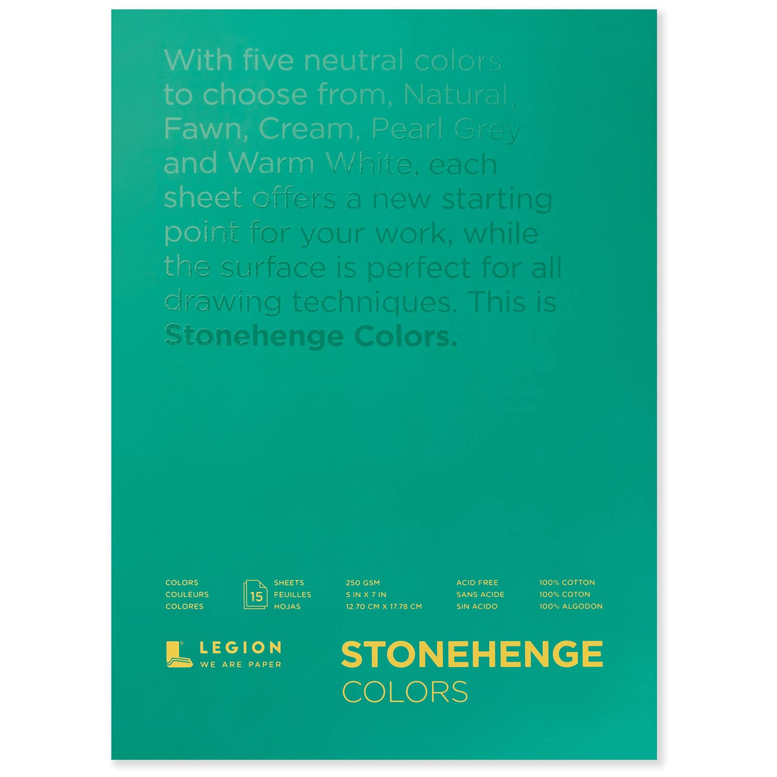 Legion Stonehenge Colors Paper Pad