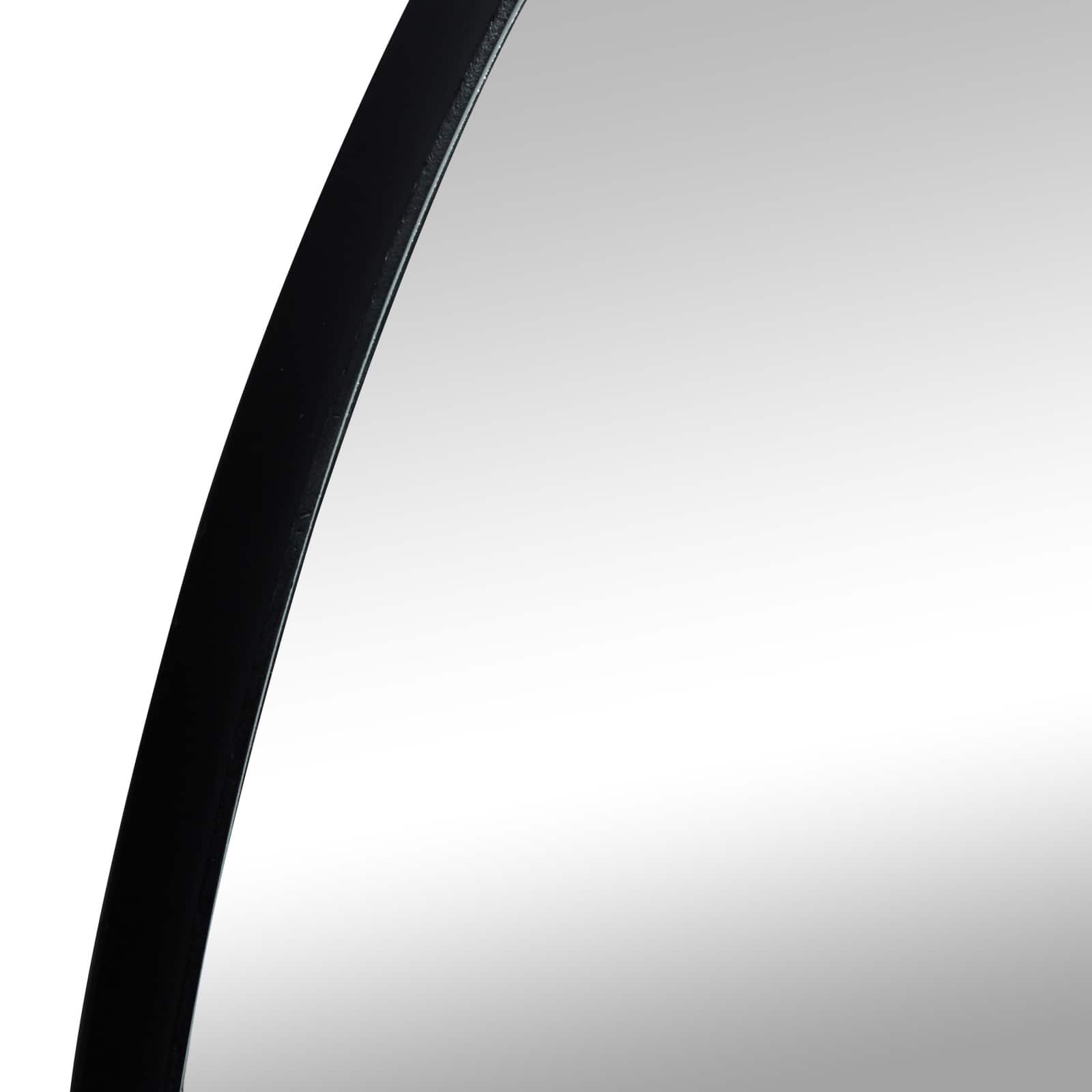 Black Contemporary Wall Mirror