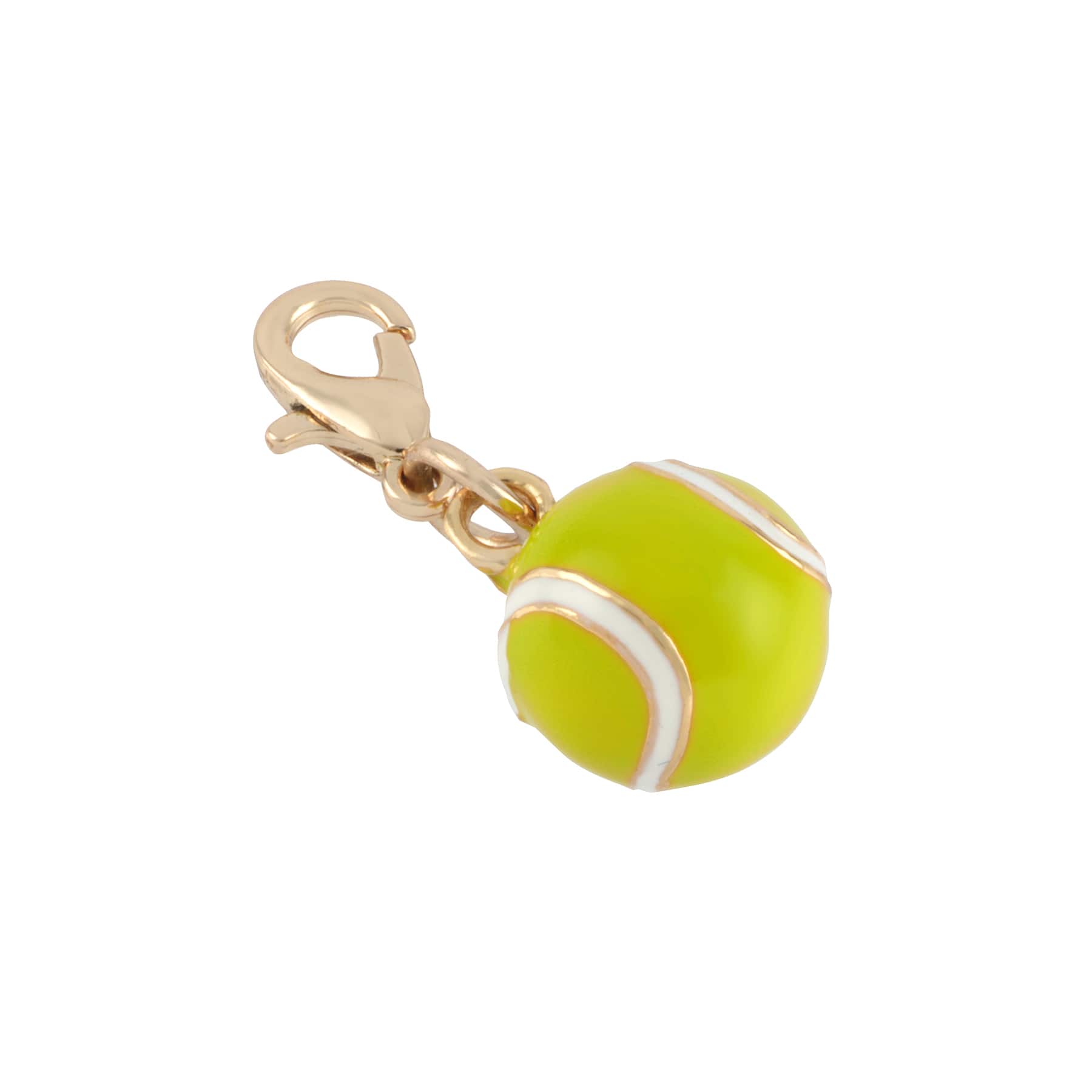 12 Pack: Tennis Ball Charm by Bead Landing™