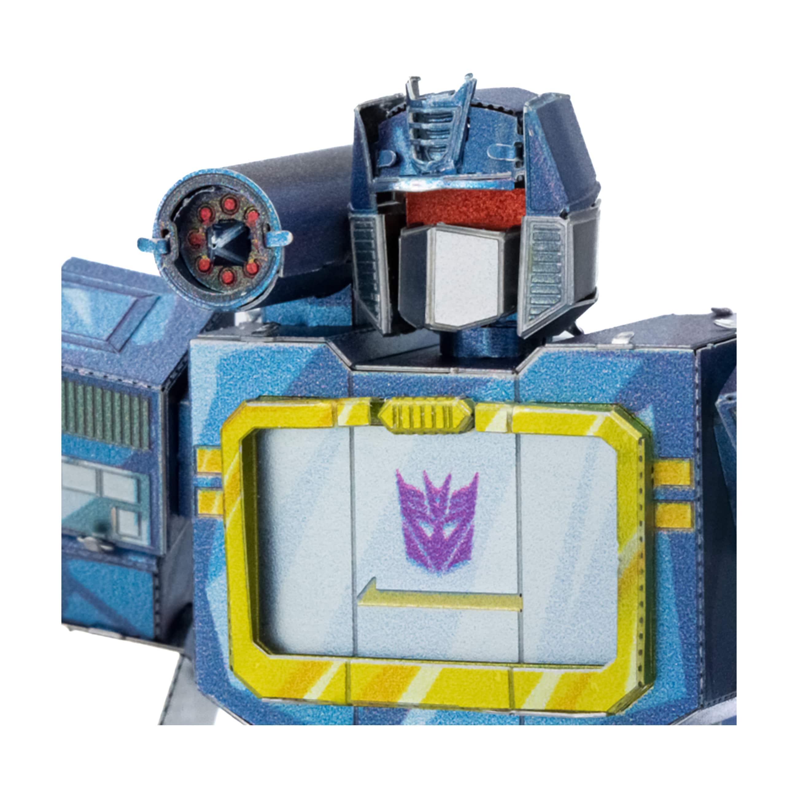 Metal Earth 3D Metal Model Kit - Transformers Color Soundwave