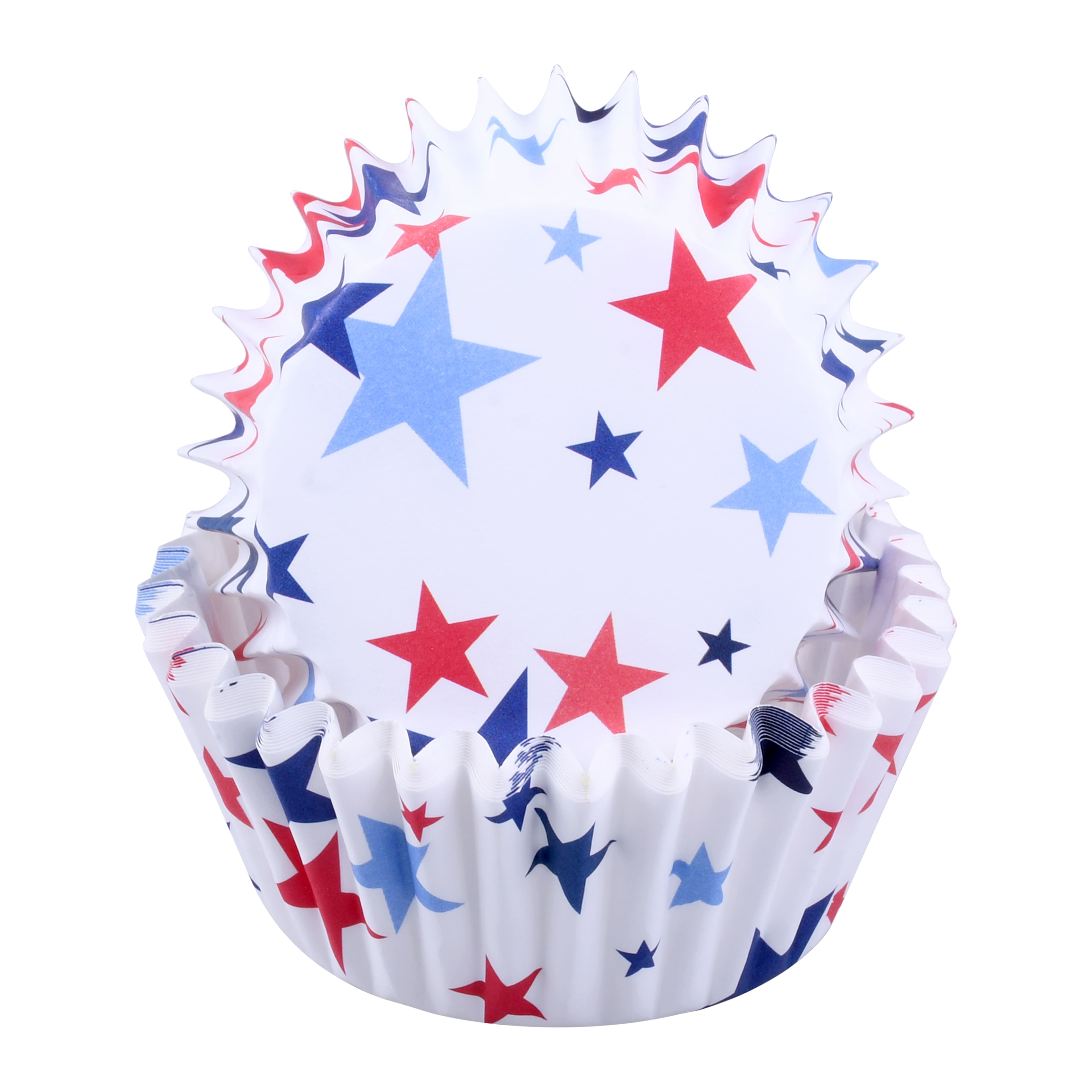 Red, White & Blue Stars Baking Cups, 24ct. by Celebrate It®