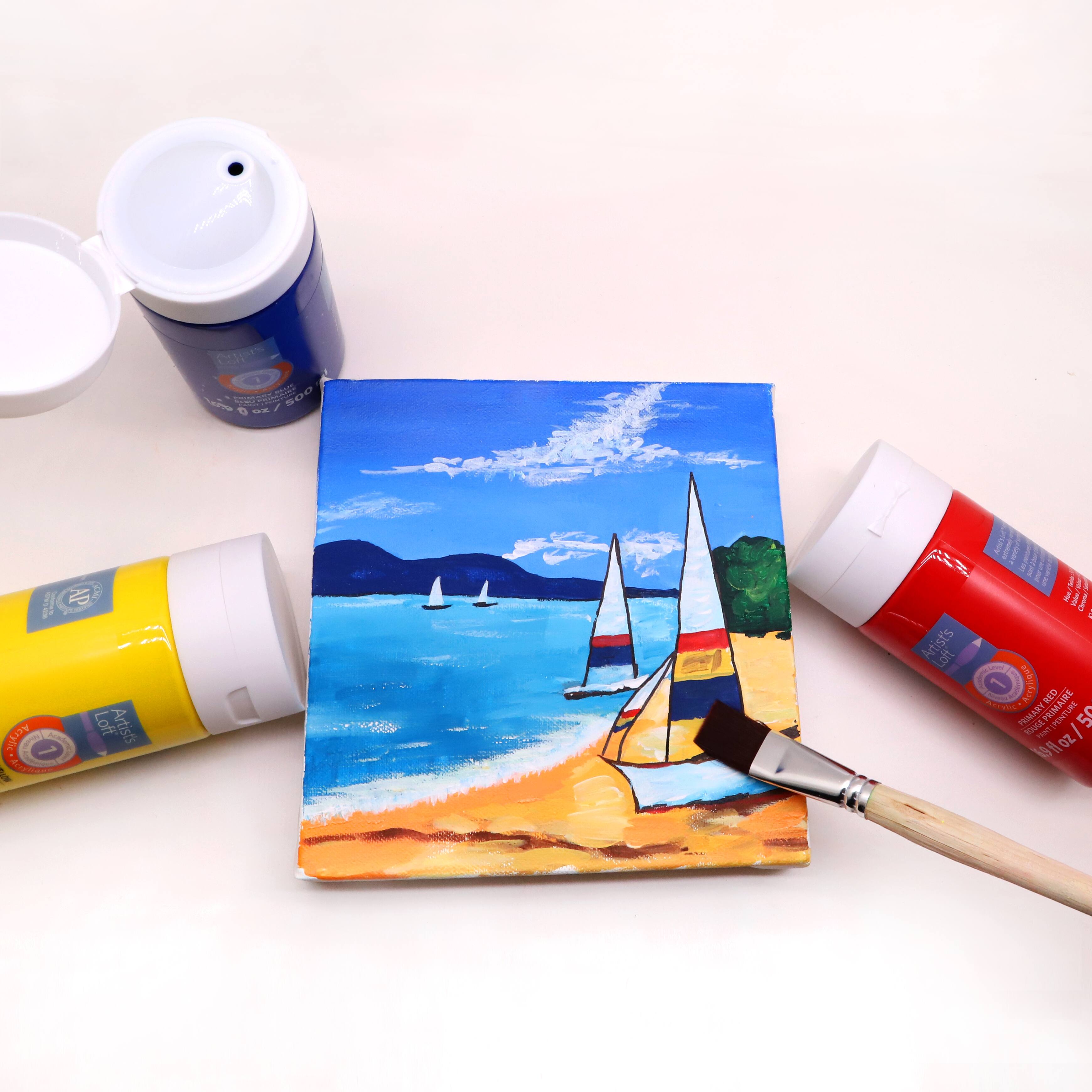 8 Pack: Acrylic Paint by Artist's Loft™, 16.9oz.