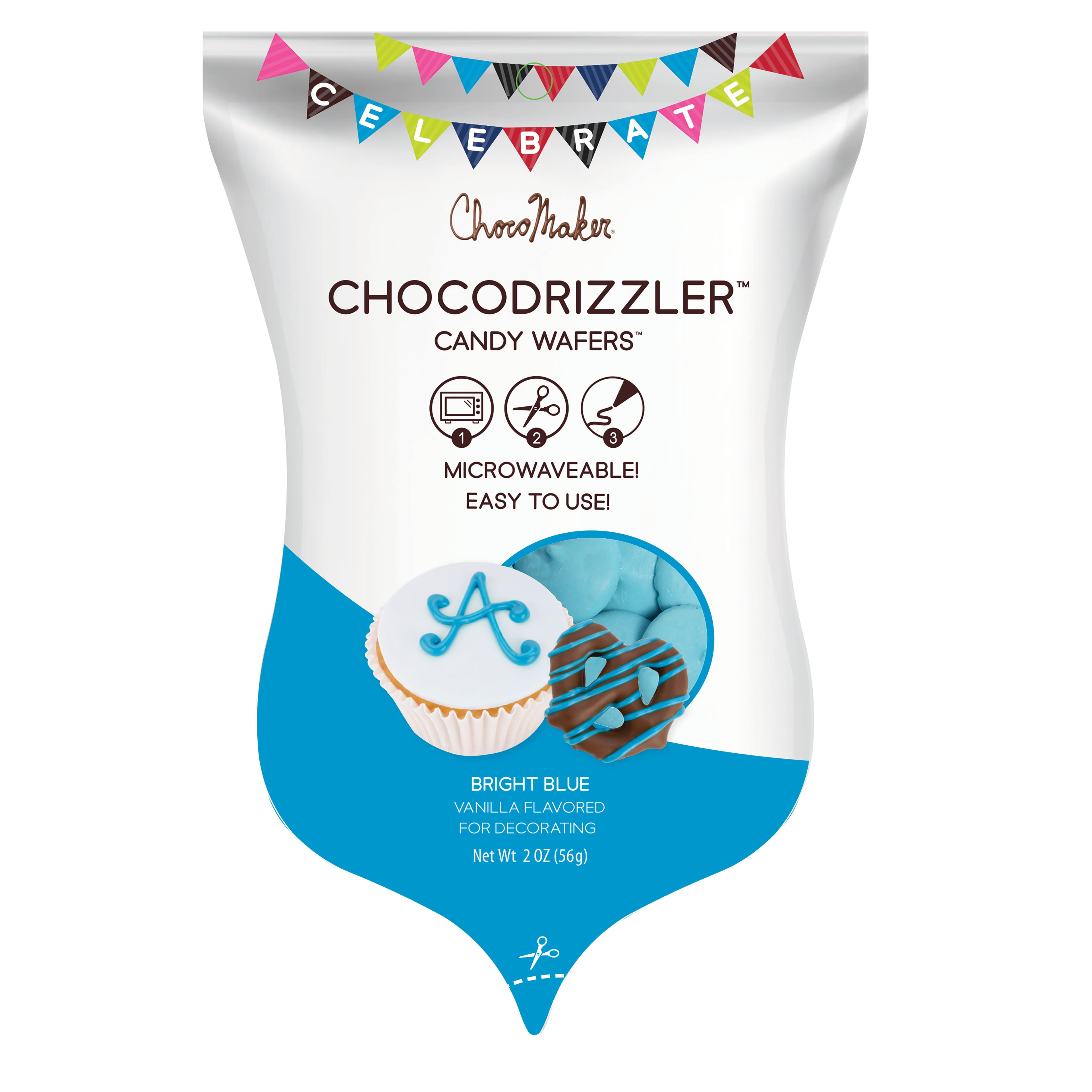 ChocoMaker&#xAE; ChocoDrizzler&#x2122; Microwaveable Candy Wafers