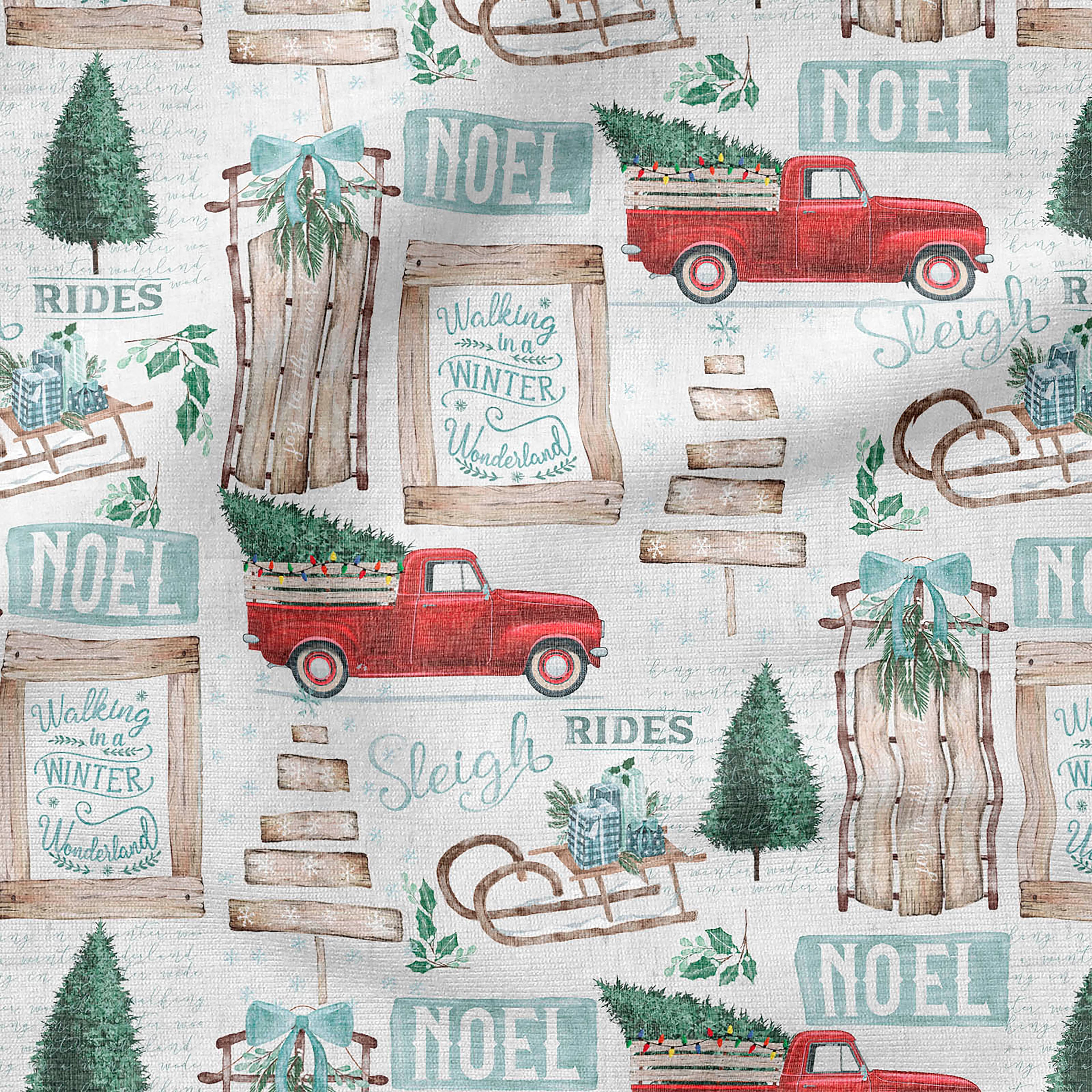 Fabric Editions Winter Wonderland Cotton Fabric