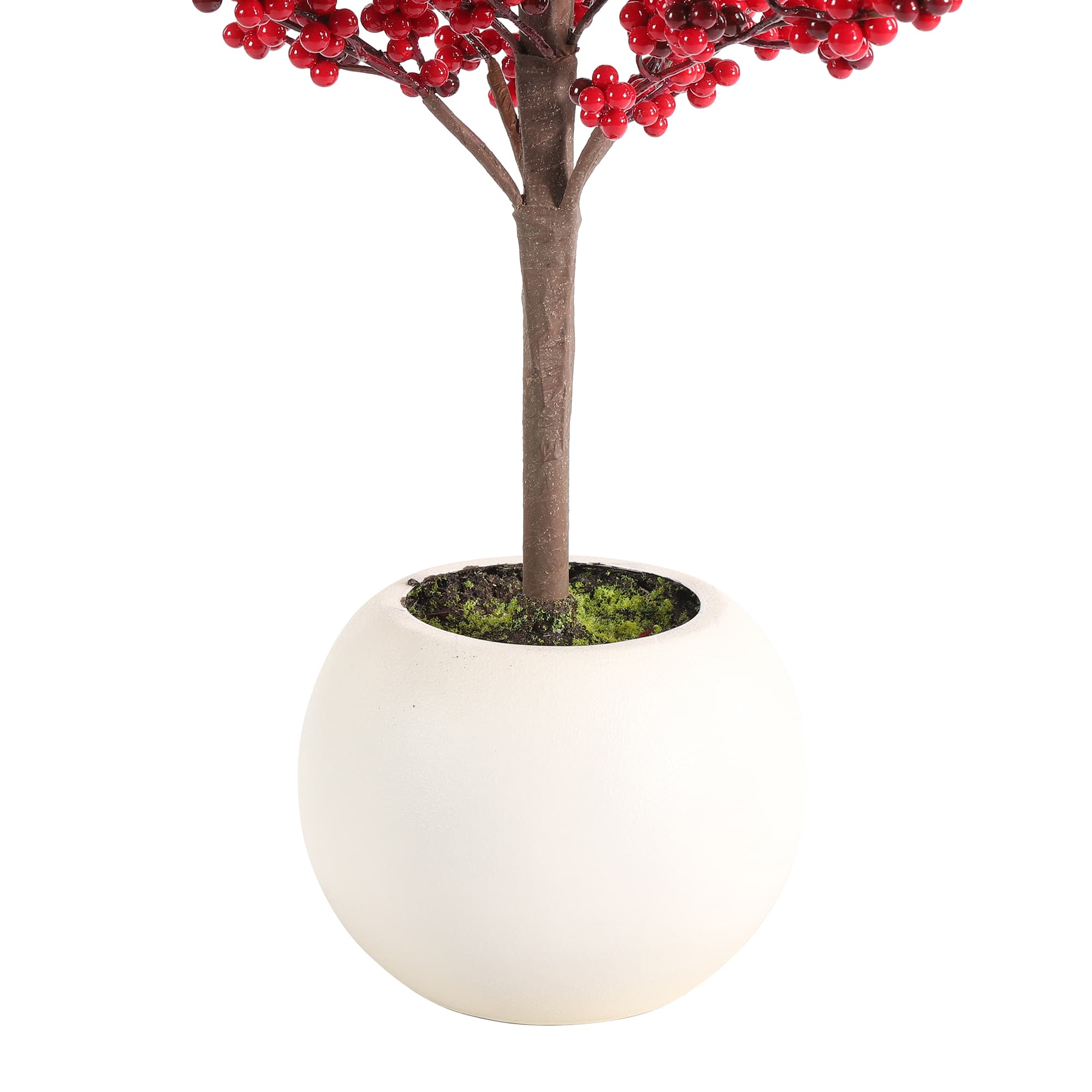 Glitzhome&#xAE; 41&#x22;H Chirstmas Berry Porch Tree