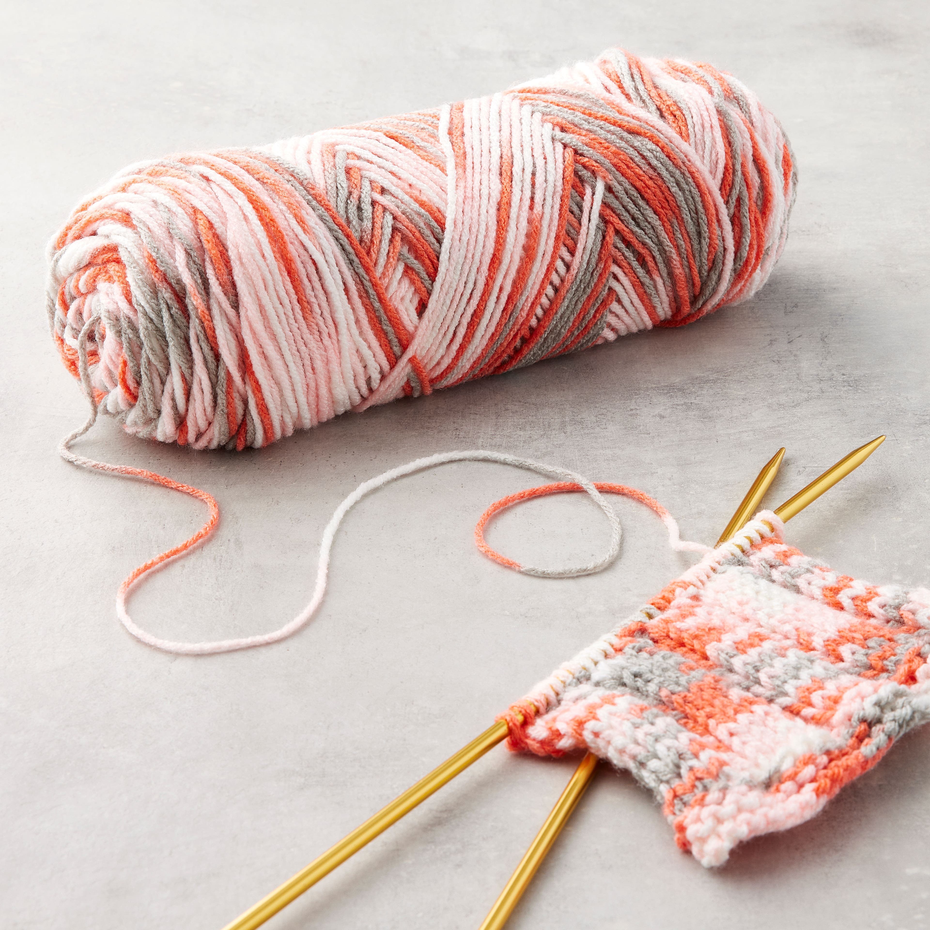 12 Pack: Soft Classic&#x2122; Multi Ombre Yarn by Loops &#x26; Threads&#xAE;