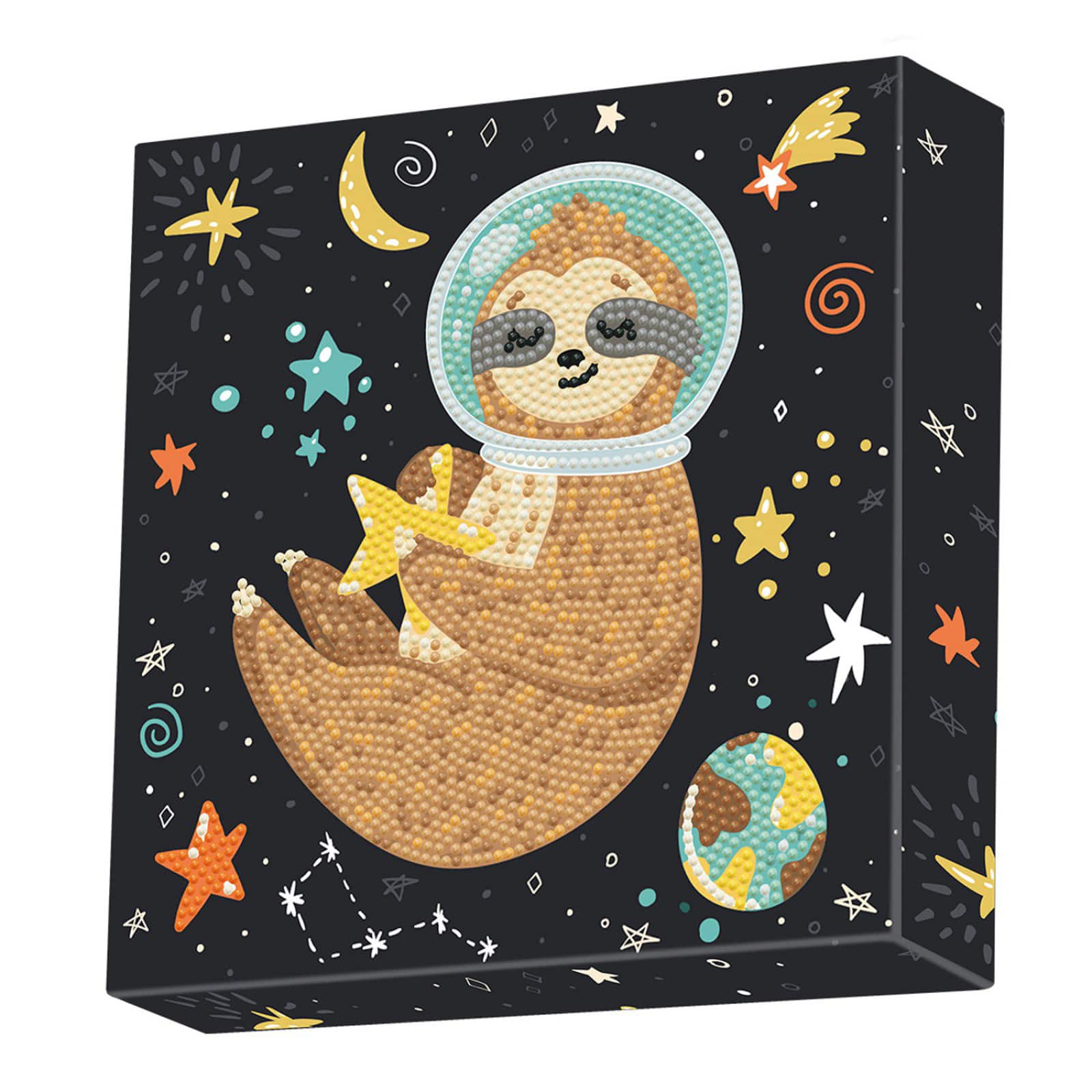 Diamond Dotz&#xAE; Sloth Universe Diamond Box Painting Kit