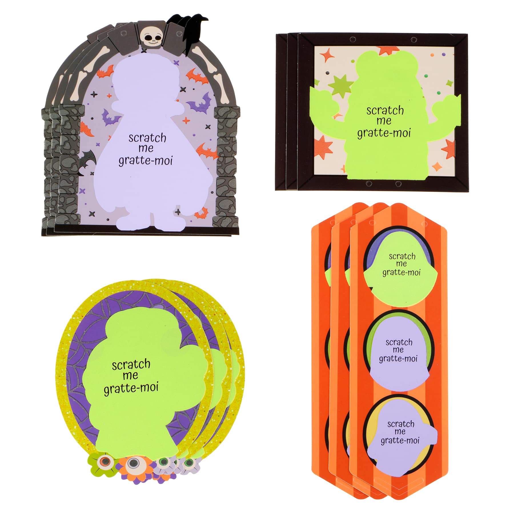 Glow-in-the-Dark Scratch Art Ornament Craft Kit by Creatology™