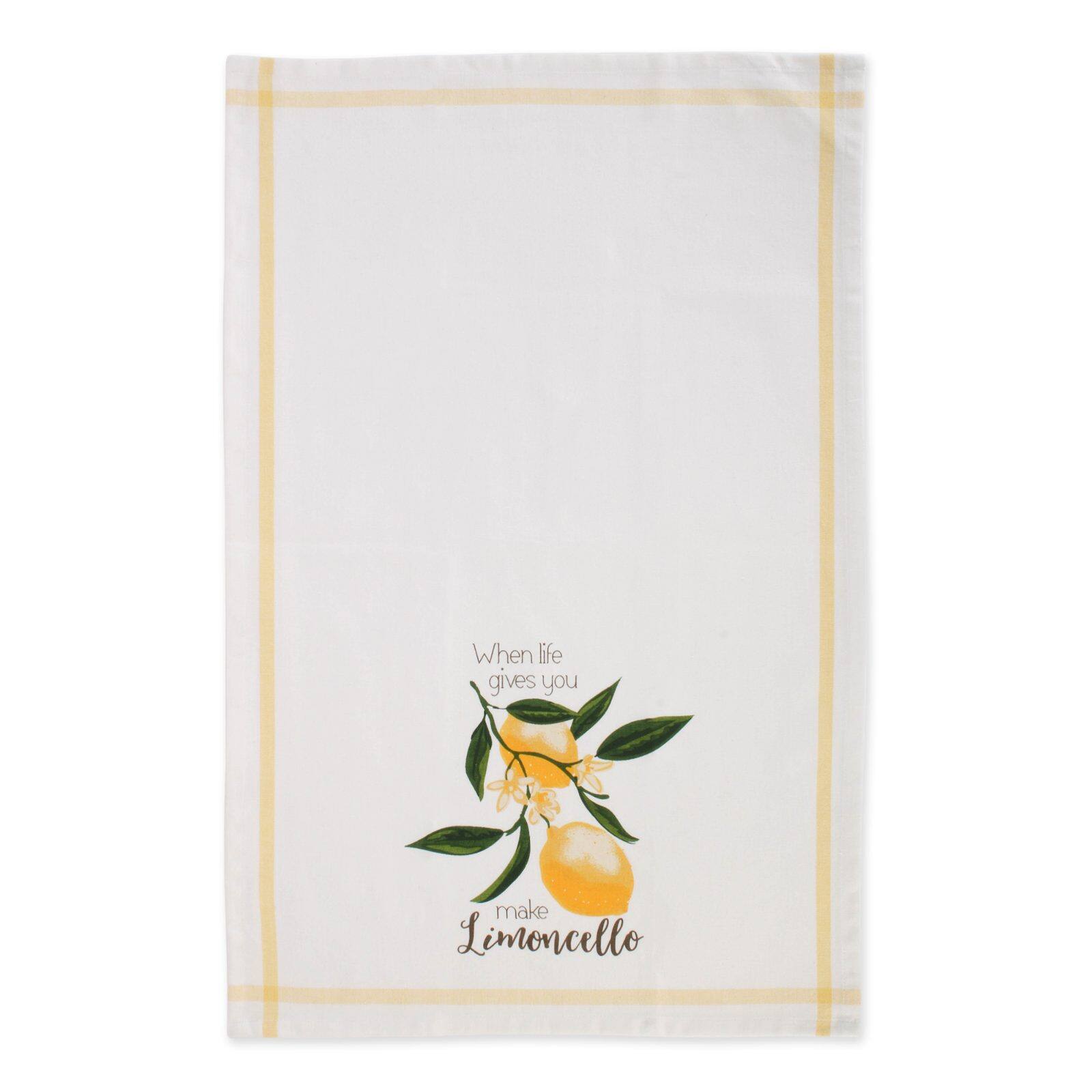 DII&#xAE; Lemon Bliss Kitchen Textiles Dishtowel Set