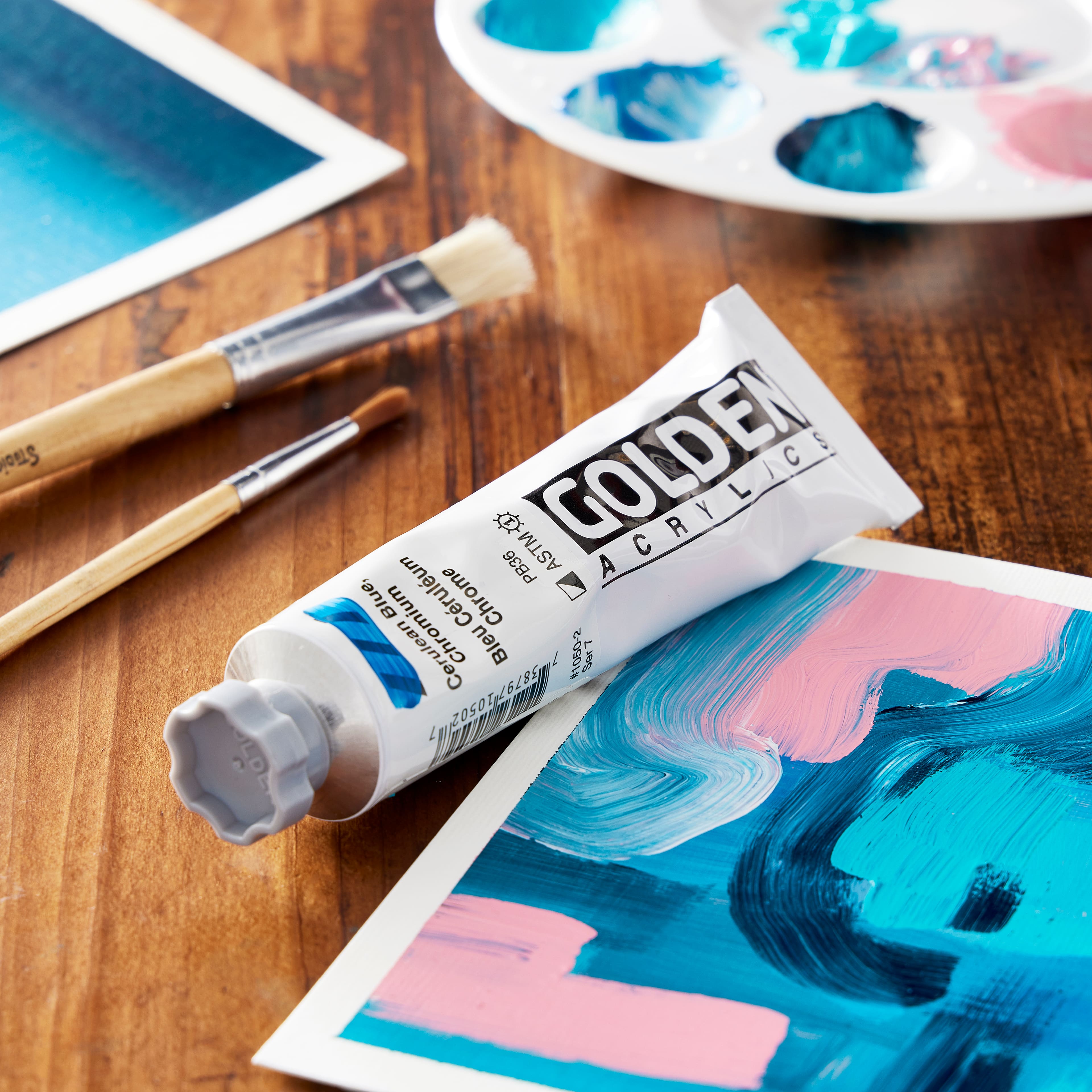 Peinture acrylique haute viscosité de Golden, 59 ml