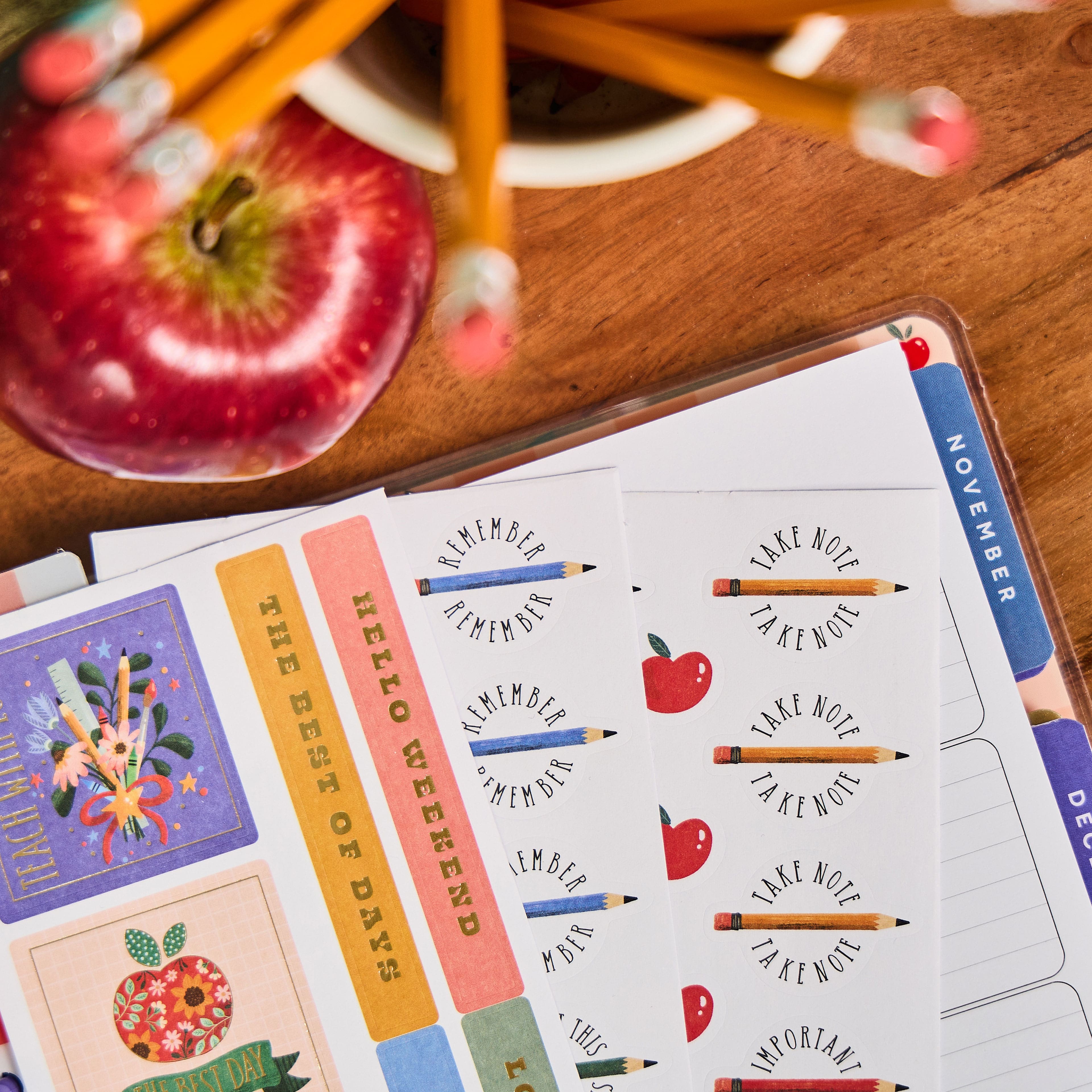 The Classic Happy Planner&#xAE; Teachers Are Heroes Planner Box Kit