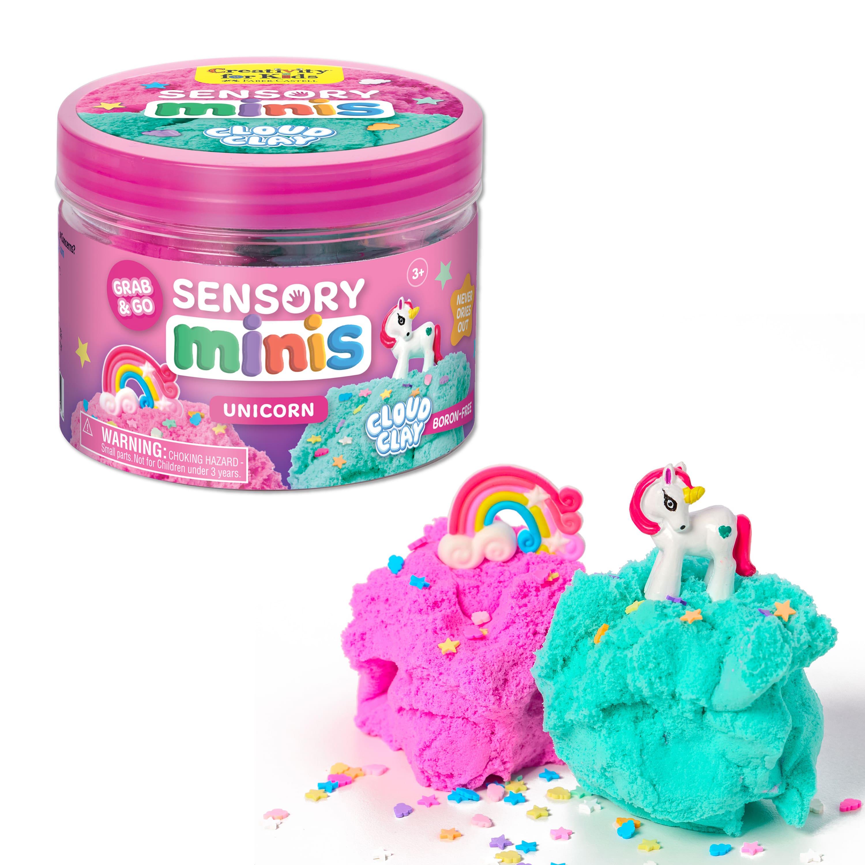 Creativity for Kids Sensory Minis Unicorn Play Kit