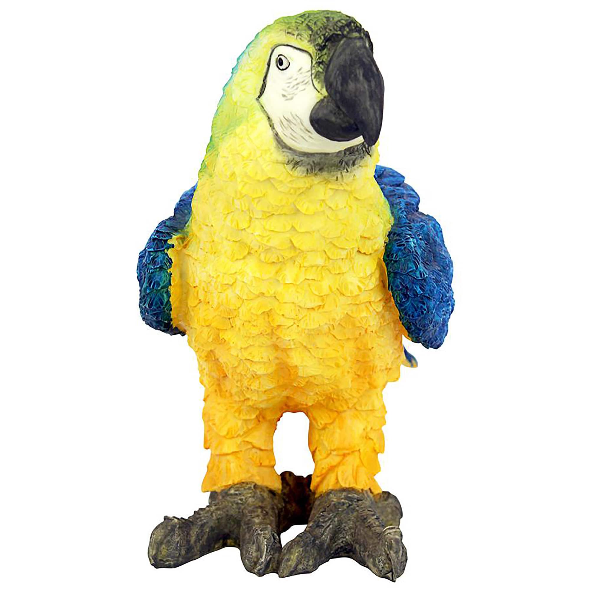 Design Toscano 17.5" Mortimer the Macaw Tropical Parrot Statue
