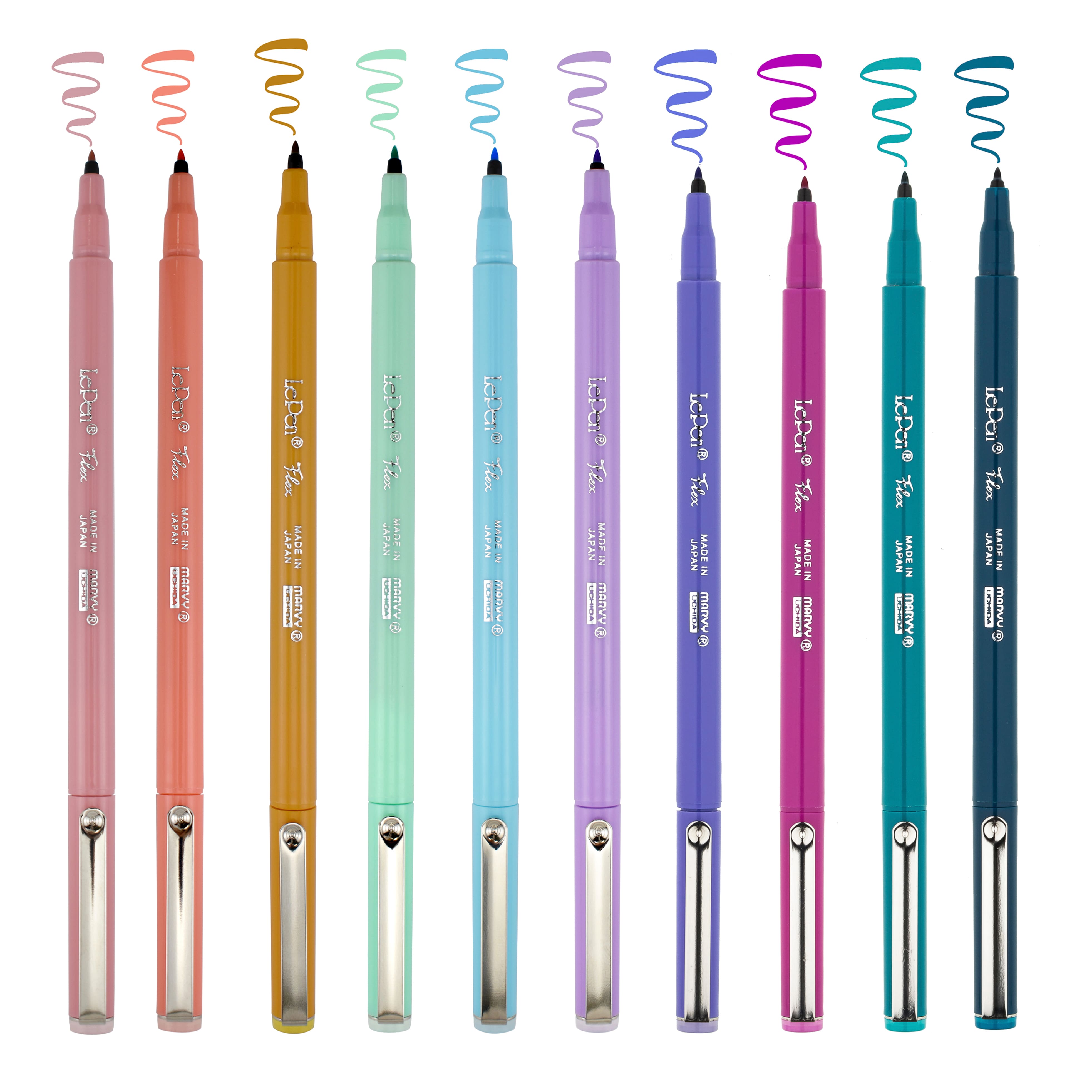 Marvy&#xAE; Uchida LePen&#xAE; Flex 10 Pastel Pen Set