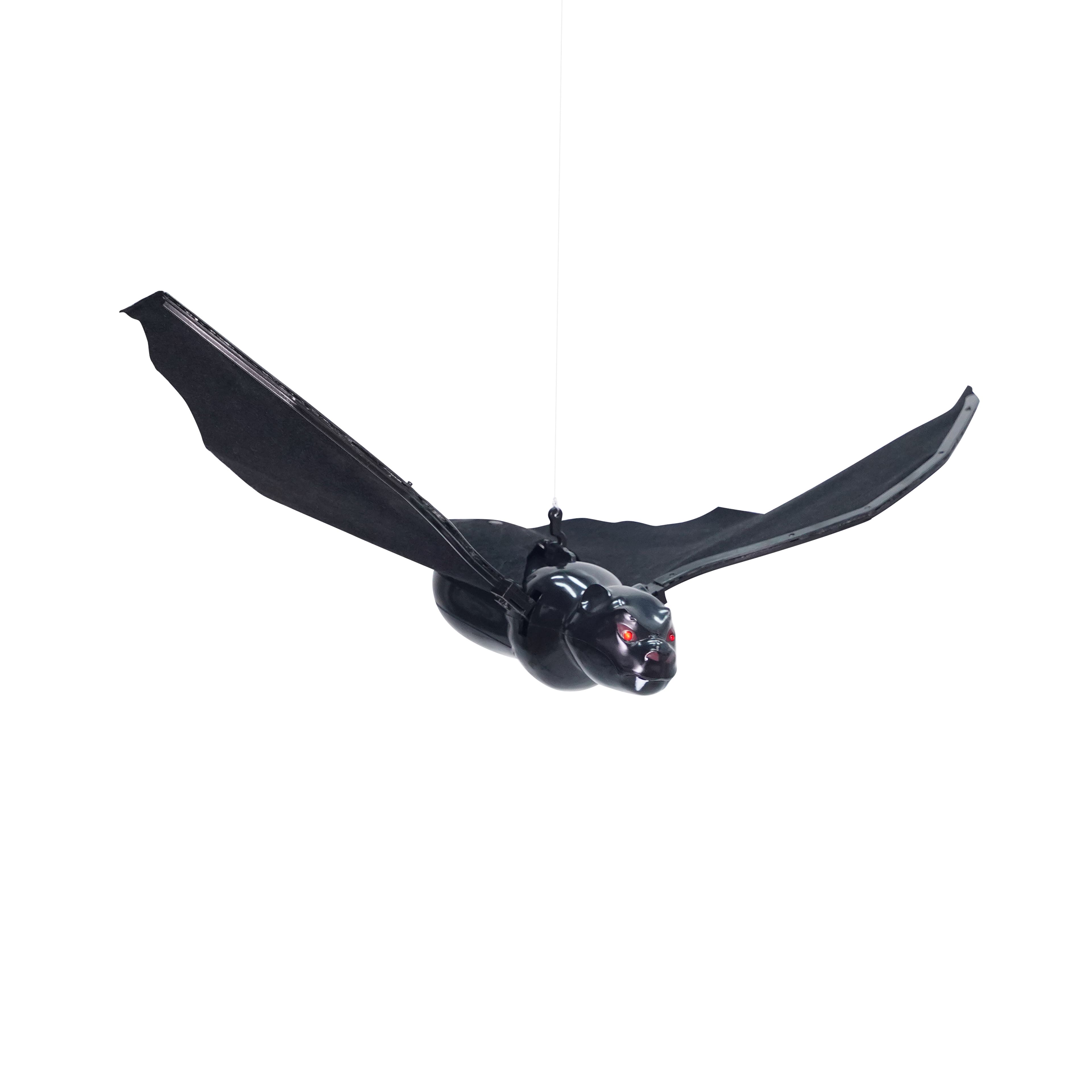 11.5&#x22; LED Black Animated Fly-Around Bat by Ashland&#xAE;