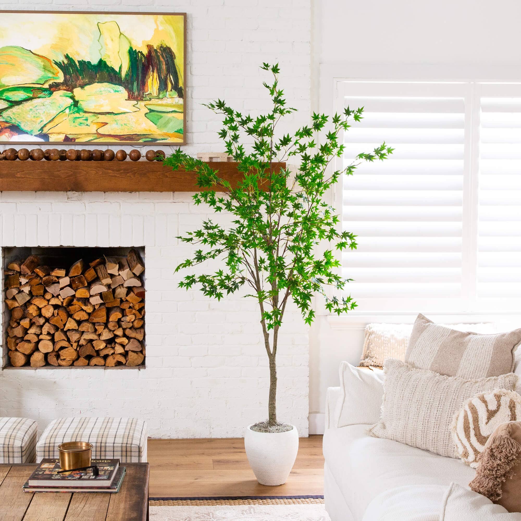 7ft. Artificial Maple Tree