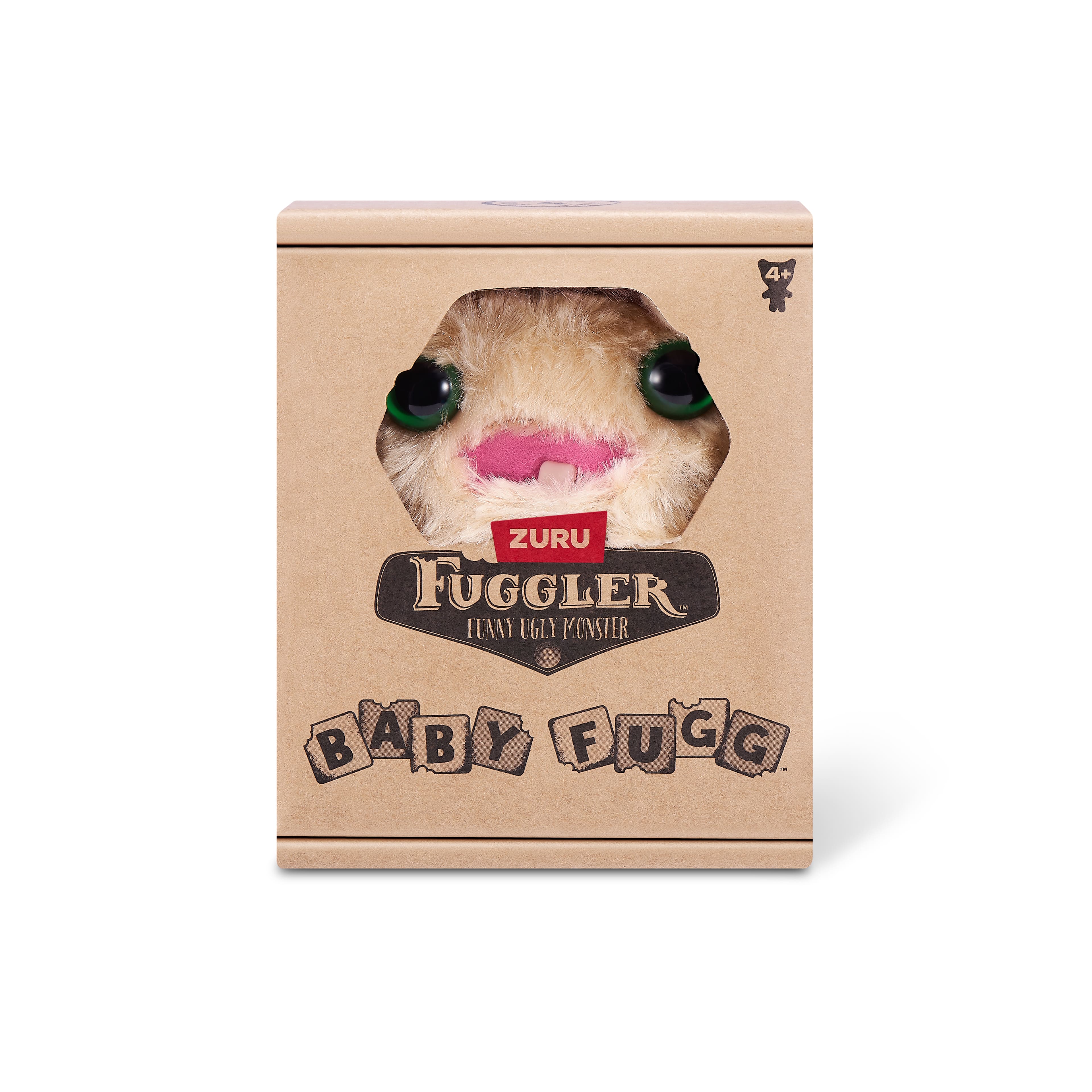 Fuggler&#x2122; Baby Fugg&#x2122; 3.5&#x22; Yellow Screech Funny Ugly Monster Soft Plush