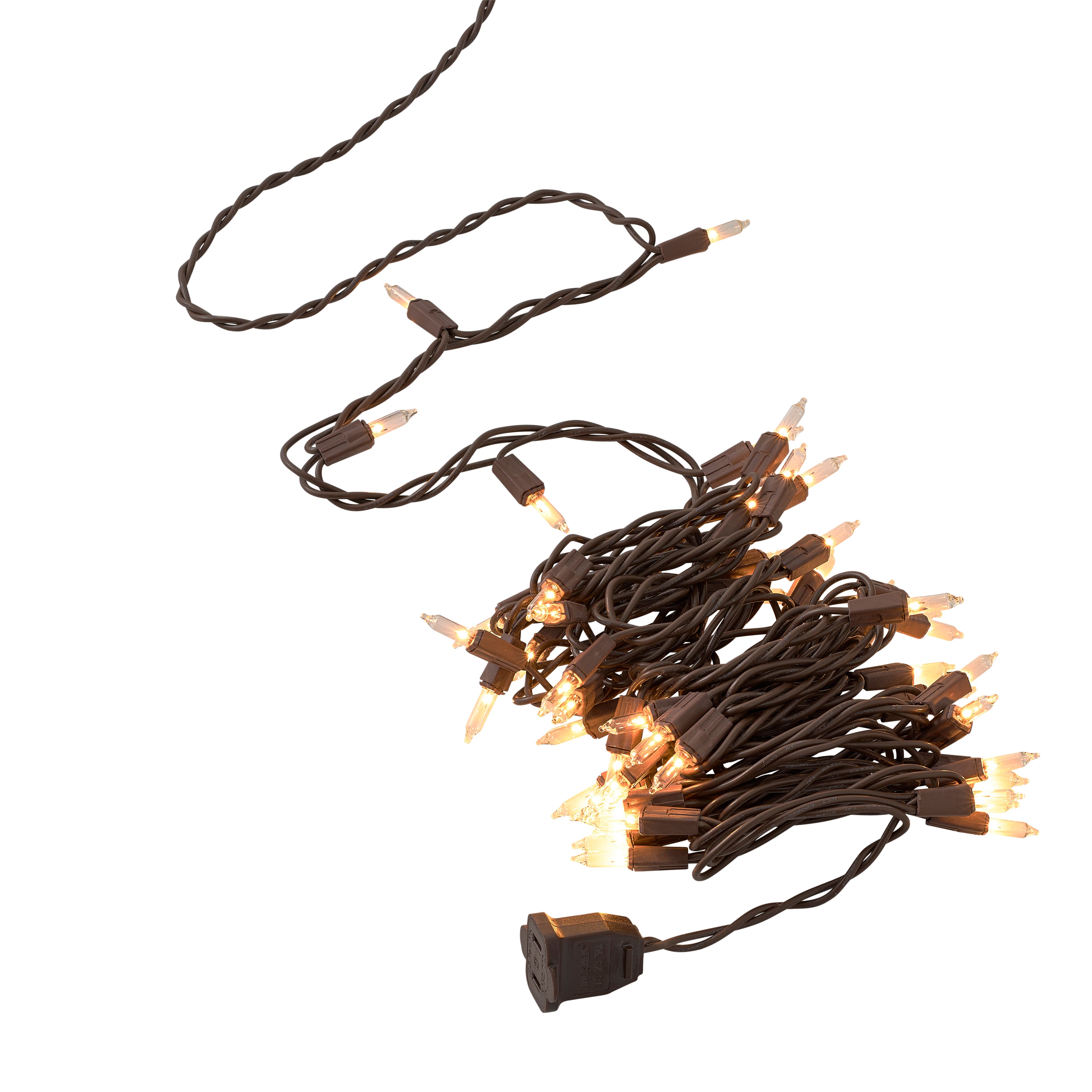 8 Pack: Creative Collection™ 50ct. Clear Shimmer String Lights Grapevine by Ashland™