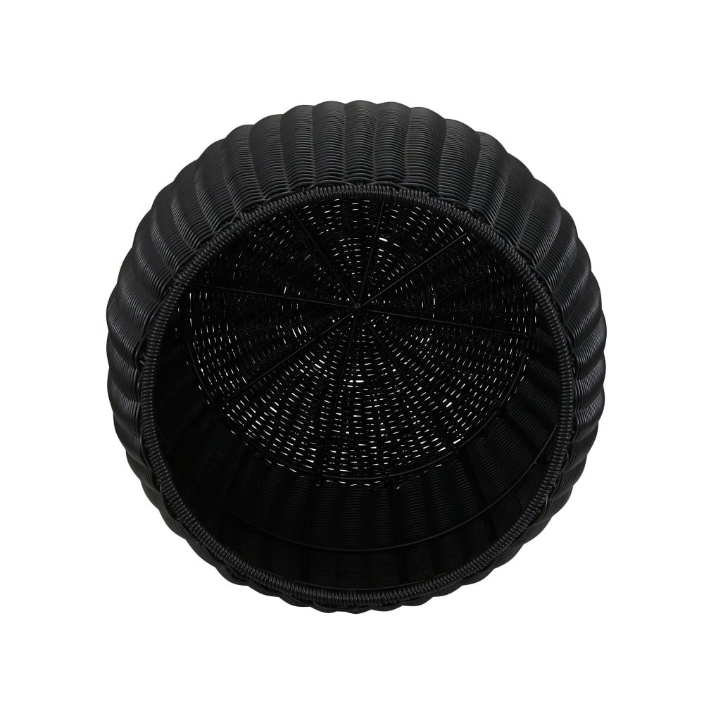 Household Essentials 18" Woven Storage End Table